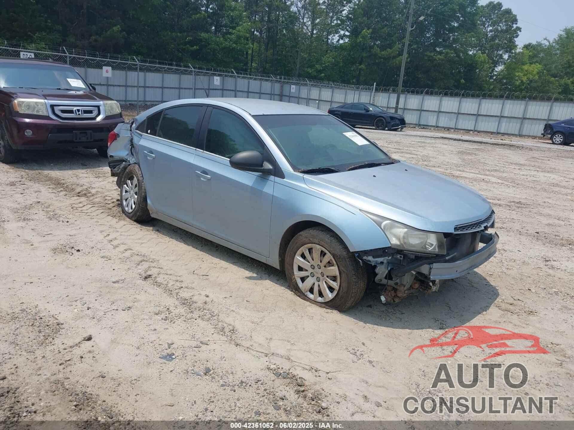 CHEVROLET CRUZE 2011 - 1G1PC5SH0B7299157