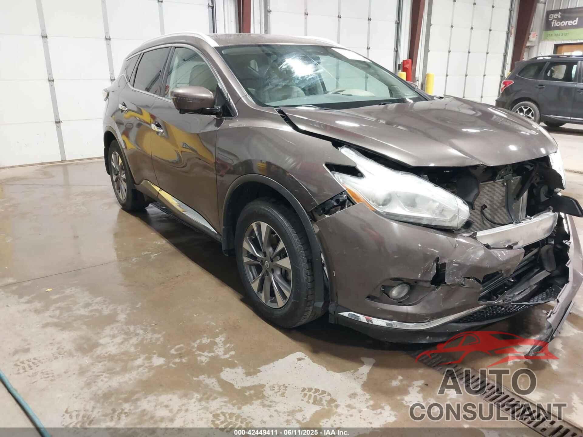 NISSAN MURANO 2016 - 5N1AZ2MH3GN110961