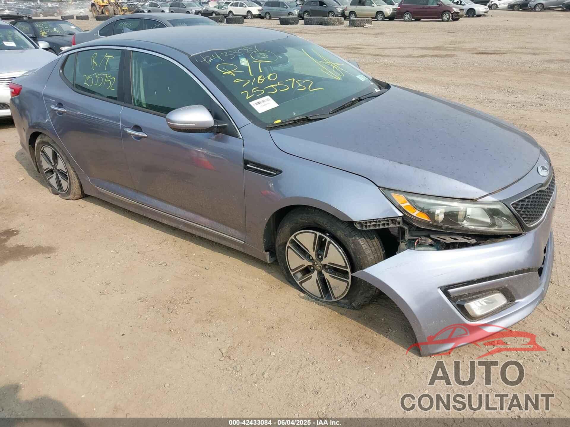 KIA OPTIMA HYBRID 2012 - KNAGM4AD7C5013053
