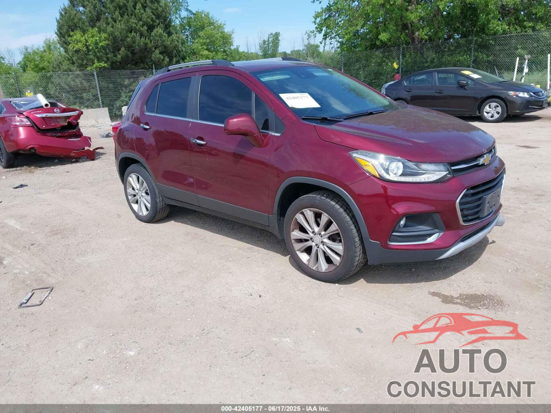 CHEVROLET TRAX 2017 - 3GNCJRSB5HL148793