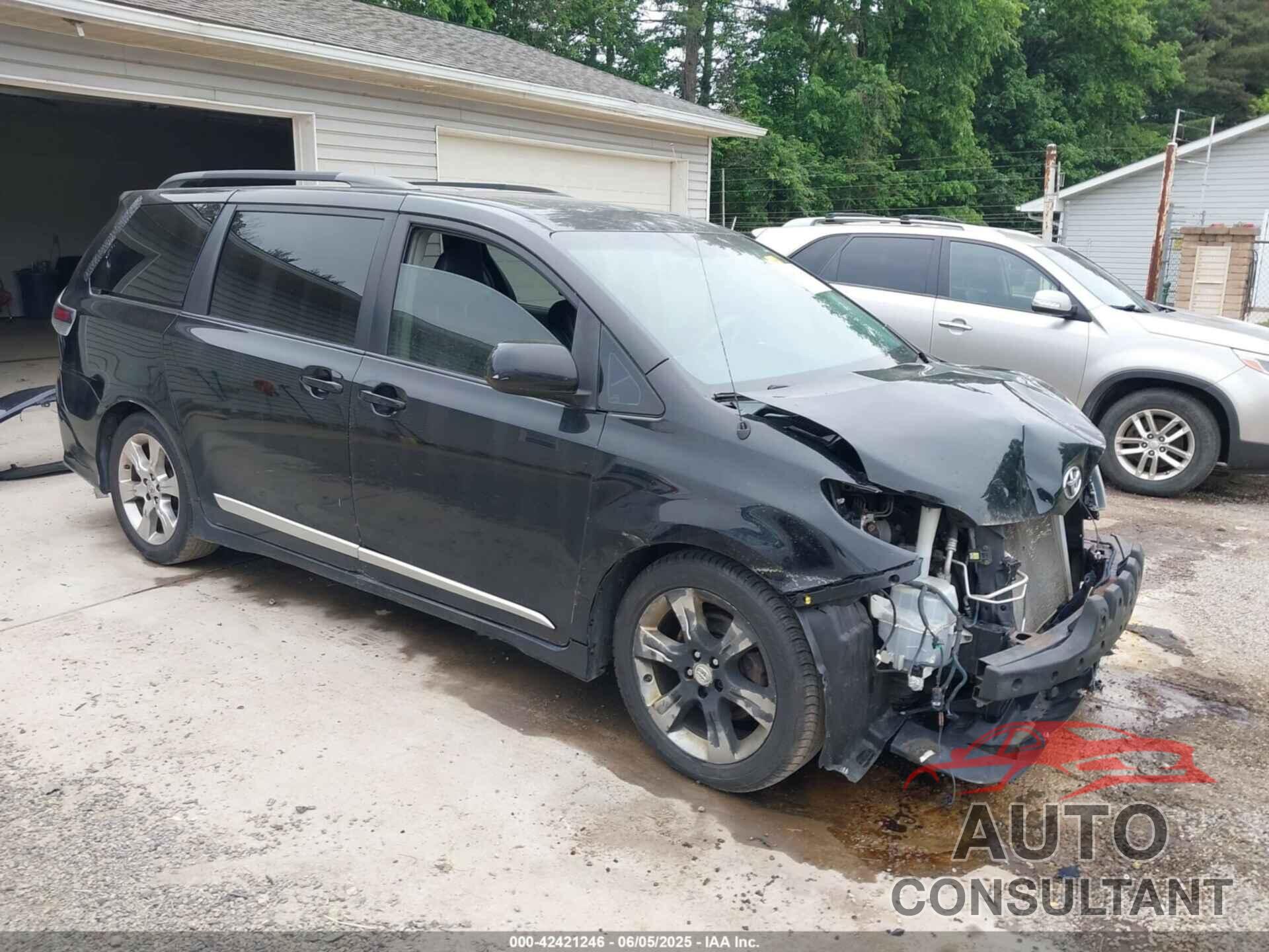 TOYOTA SIENNA 2011 - 5TDXK3DC9BS119633