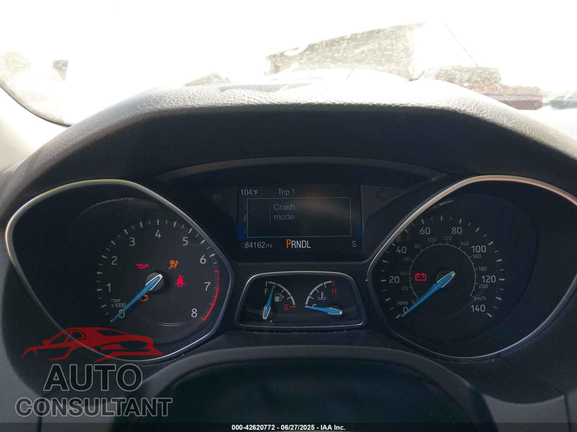 FORD FOCUS 2017 - 1FADP3F2XHL332132