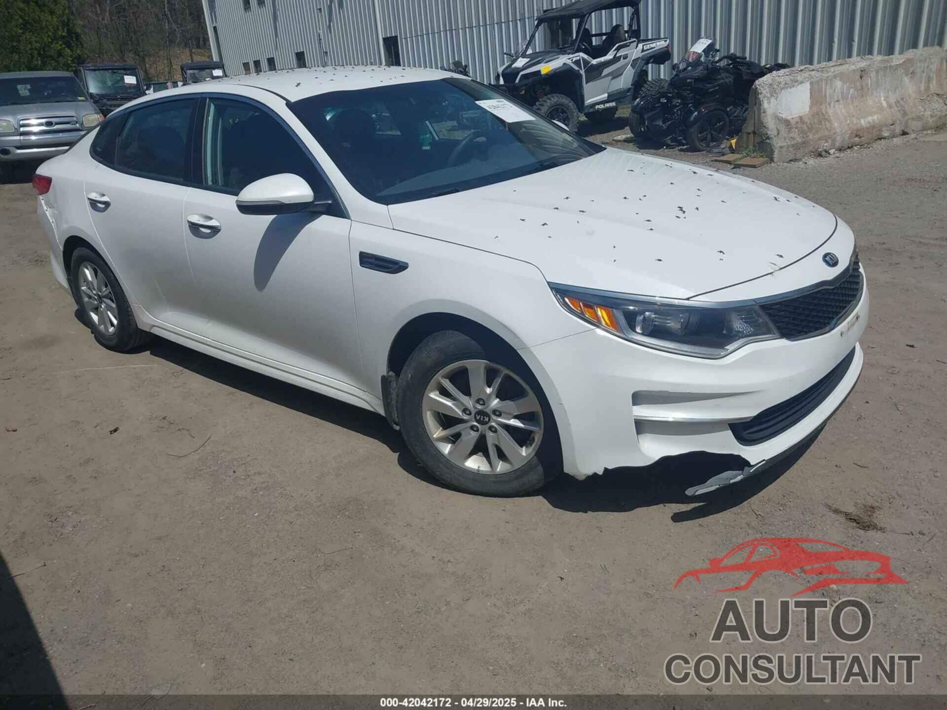 KIA OPTIMA 2016 - 5XXGT4L30GG070884