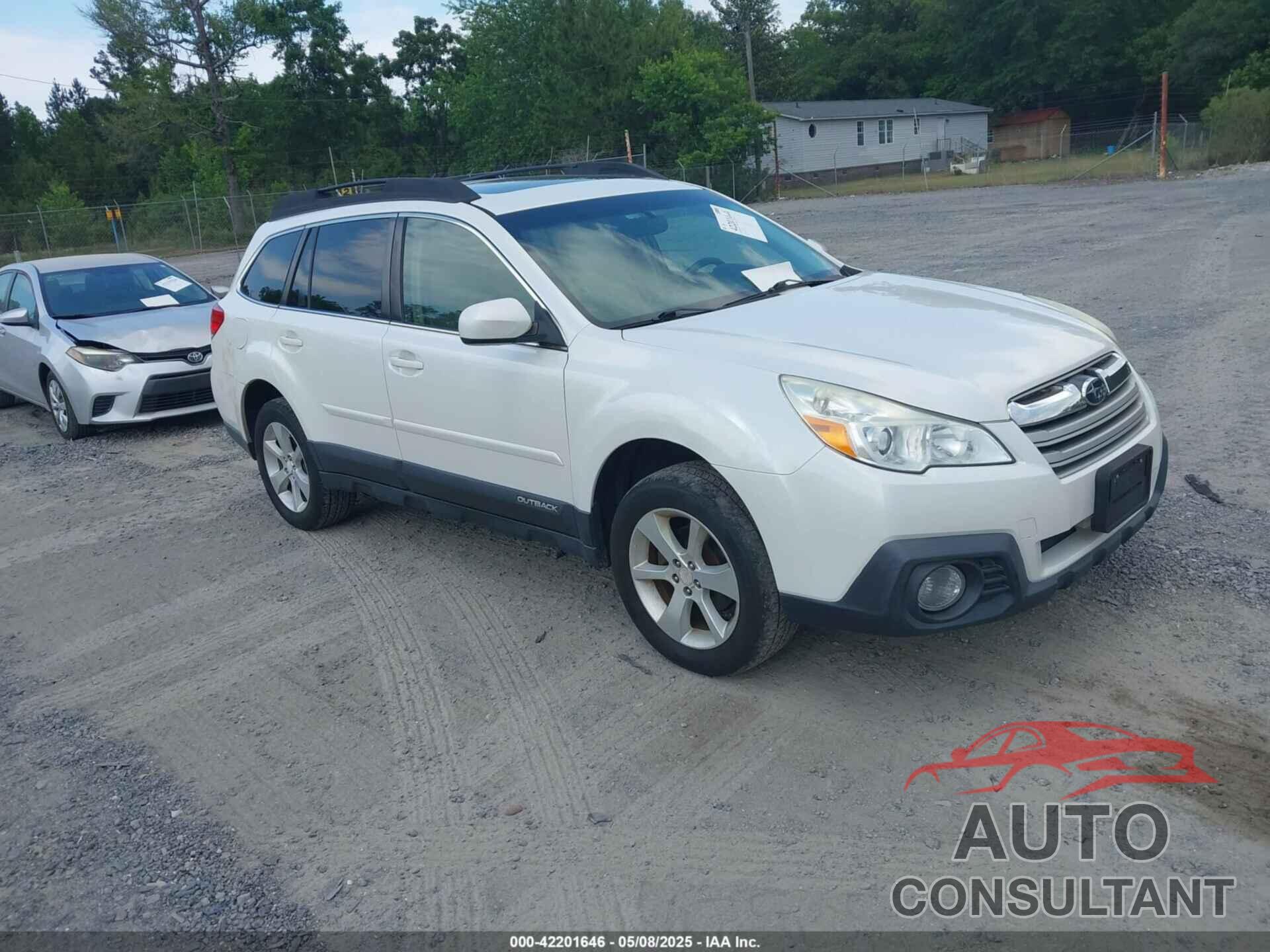 SUBARU OUTBACK 2014 - 4S4BRBDC7E3205895