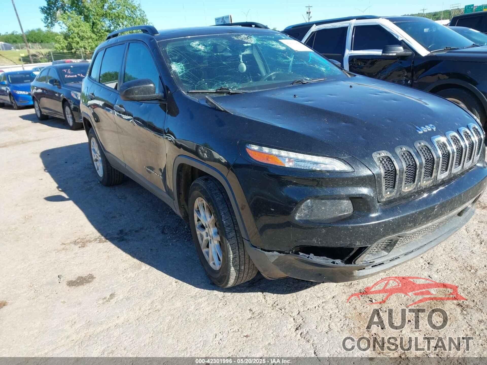 JEEP CHEROKEE 2016 - 1C4PJMAB2GW239012