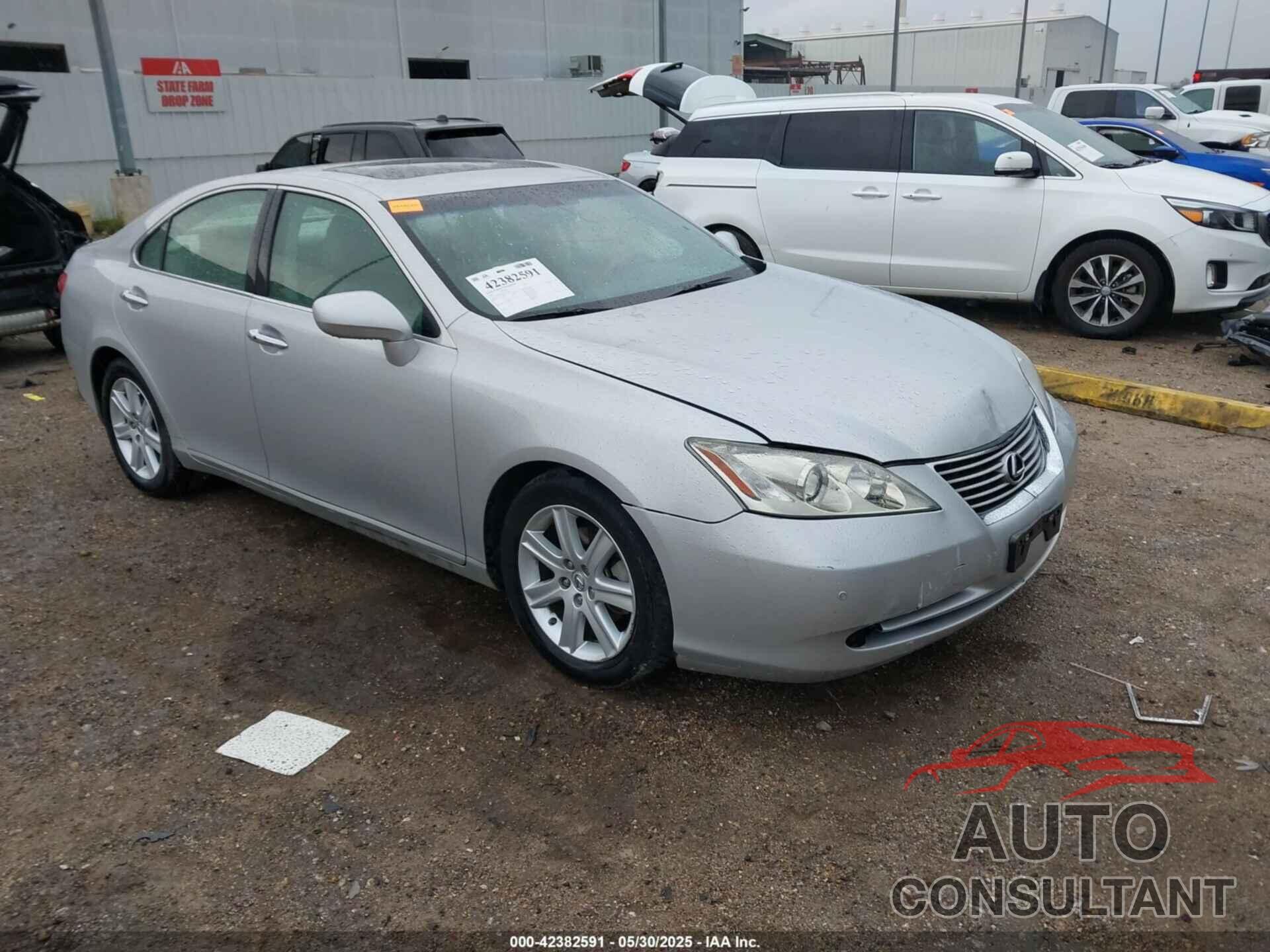 LEXUS ES 350 2009 - JTHBJ46GX92326518