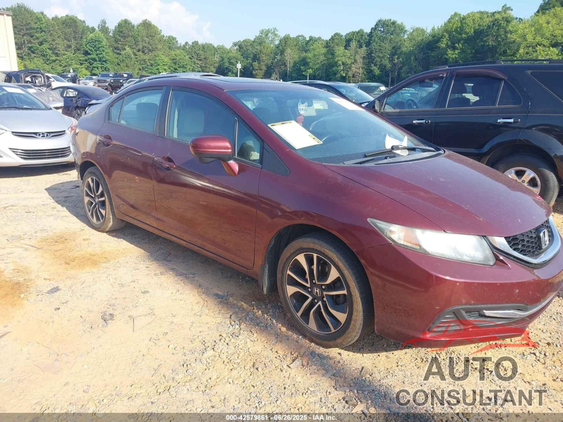 HONDA CIVIC 2015 - 2HGFB2F89FH559159
