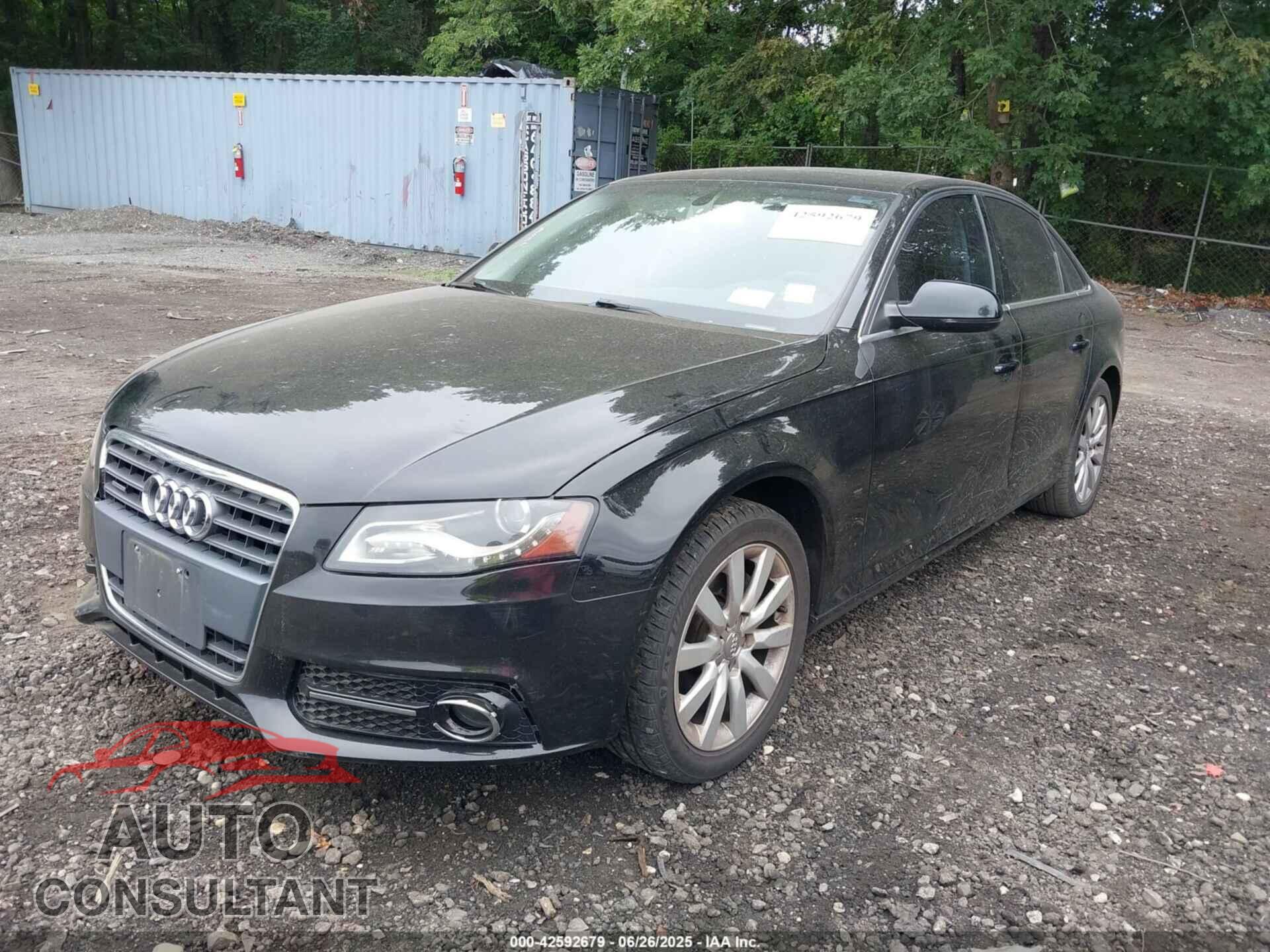 AUDI A4 2012 - WAUBFAFL6CA087414