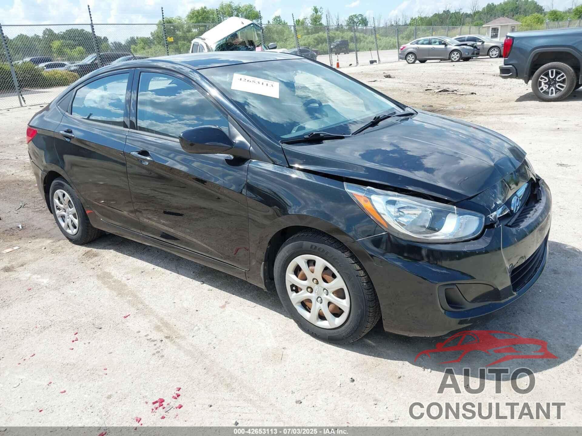 HYUNDAI ACCENT 2013 - KMHCT4AE1DU401198