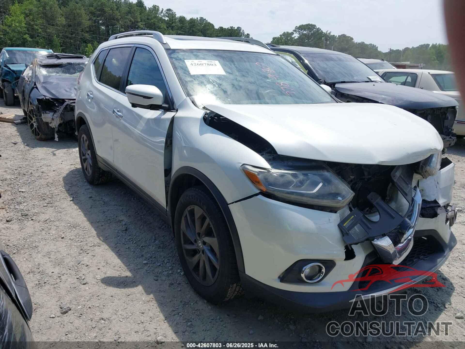 NISSAN ROGUE 2016 - 5N1AT2MV0GC778980
