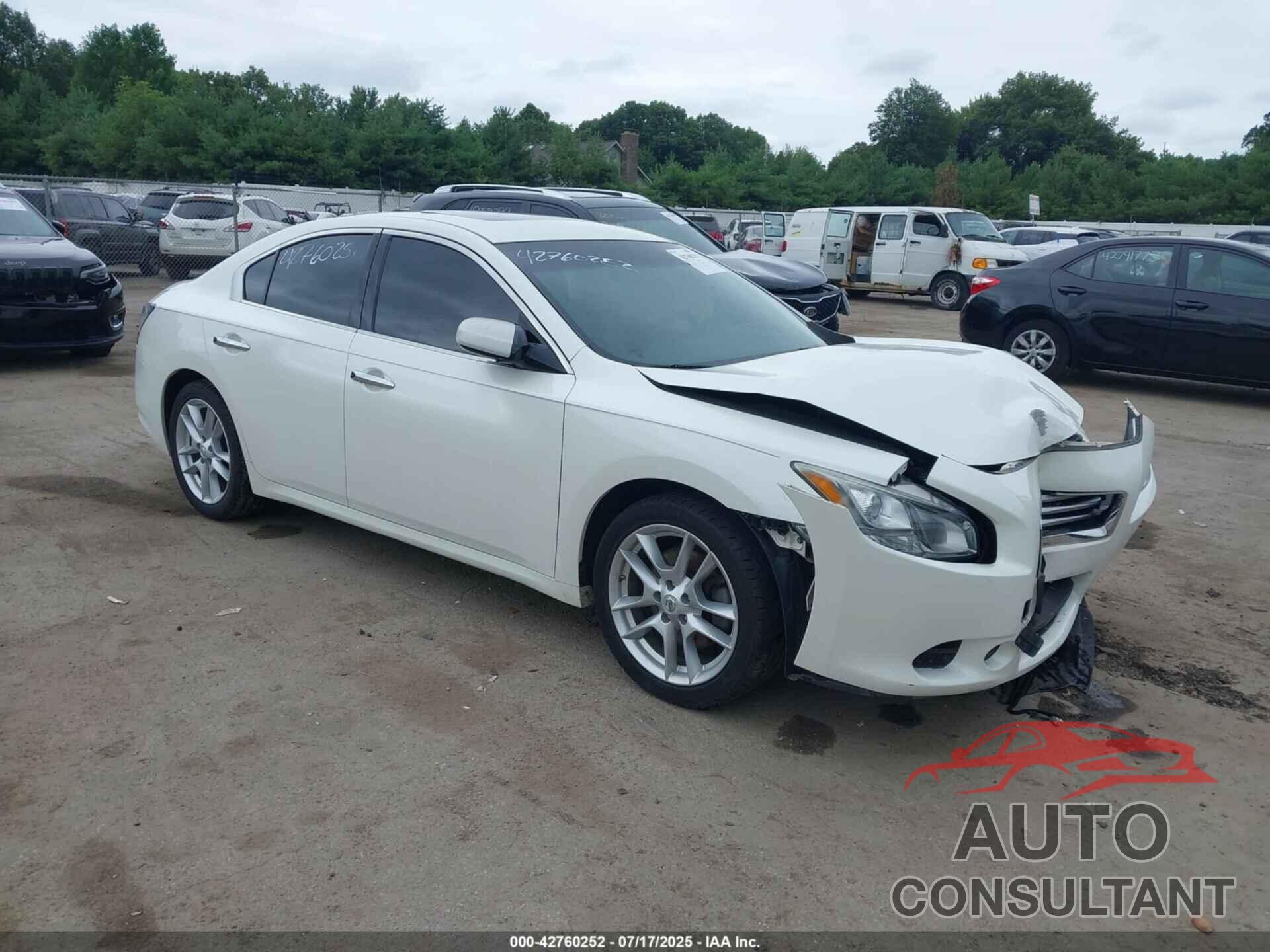 NISSAN MAXIMA 2013 - 1N4AA5AP9DC823322