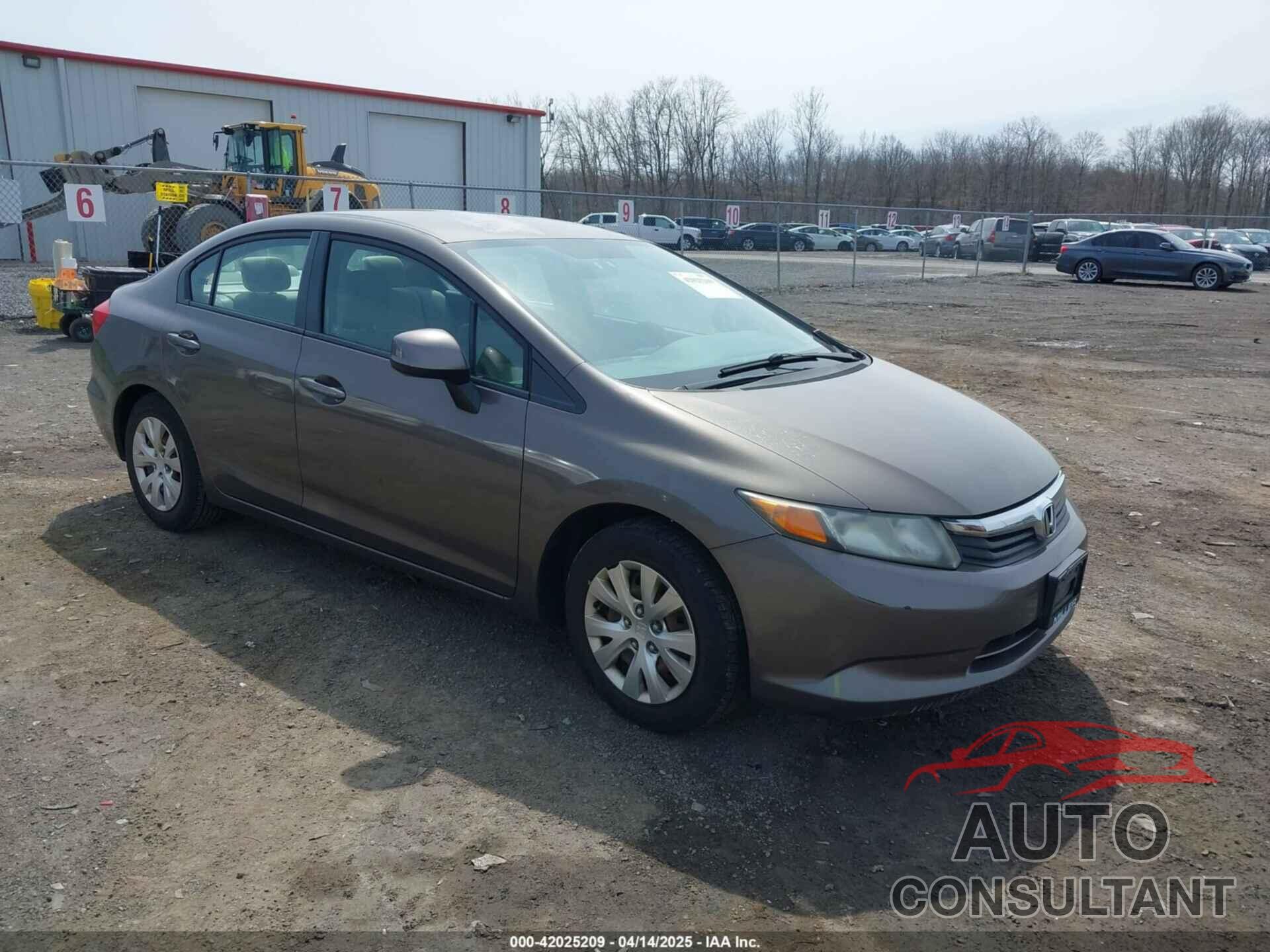 HONDA CIVIC 2012 - 2HGFB2F54CH518391