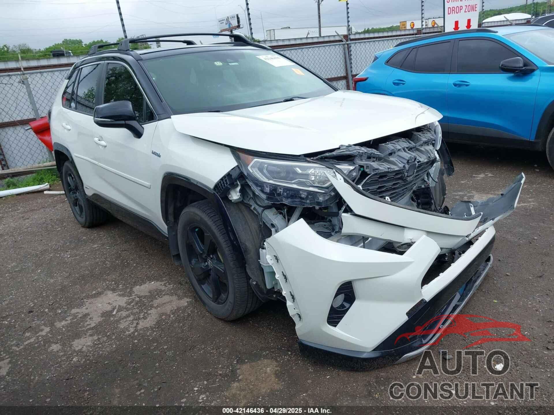 TOYOTA RAV4 HYBRID 2021 - JTME6RFV5MJ011927
