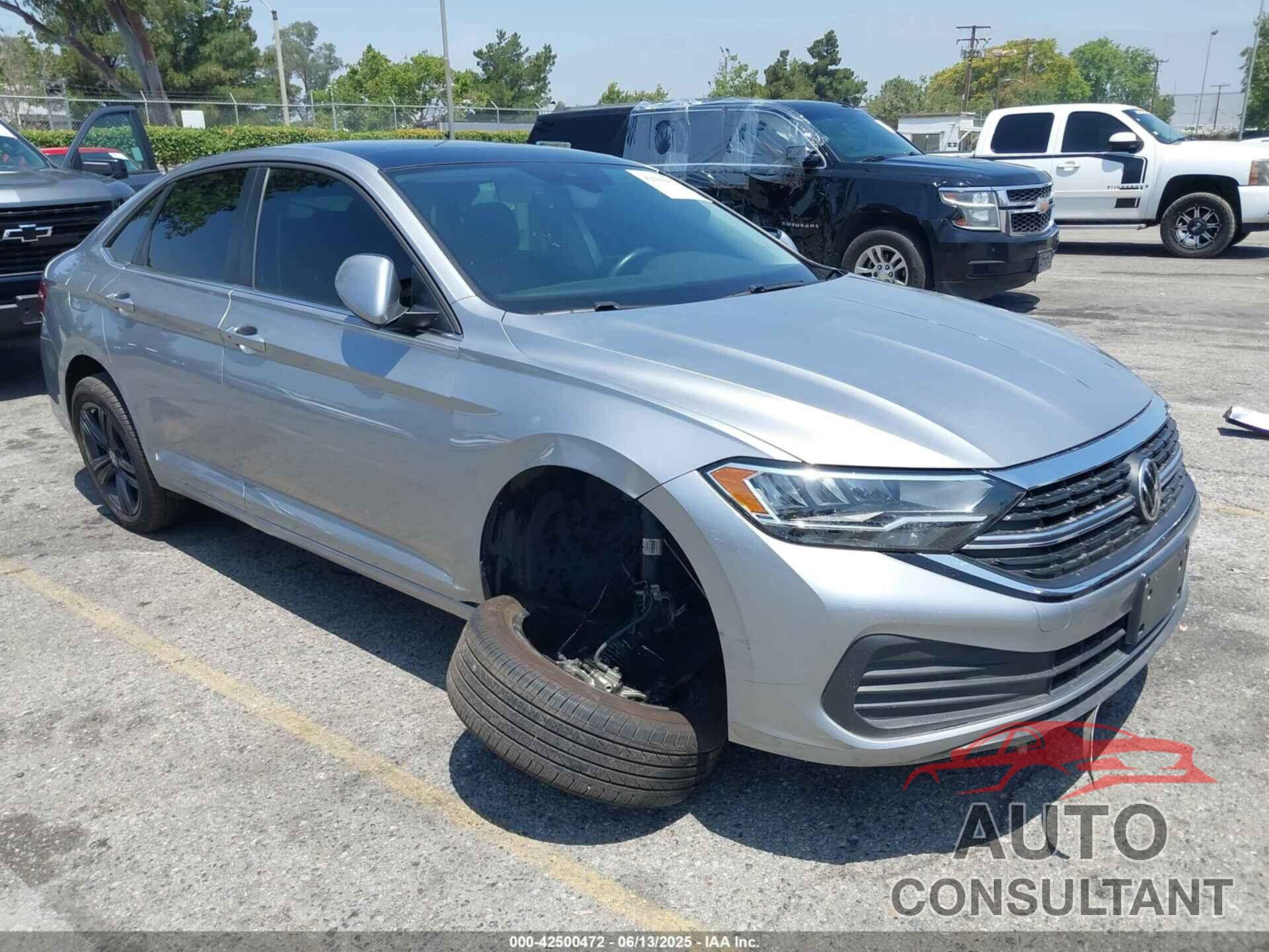 VOLKSWAGEN JETTA 2022 - 3VW7M7BU6NM004308