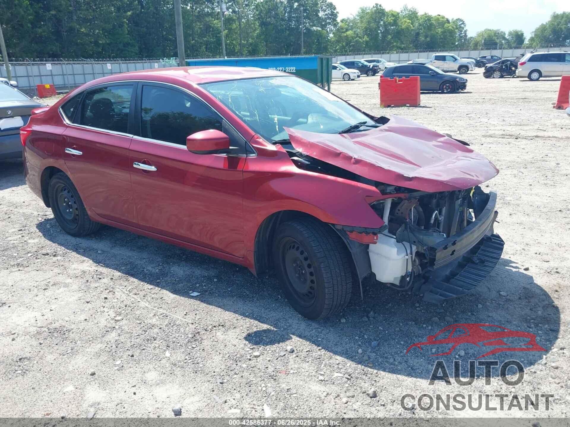 NISSAN SENTRA 2016 - 3N1AB7AP2GY297407