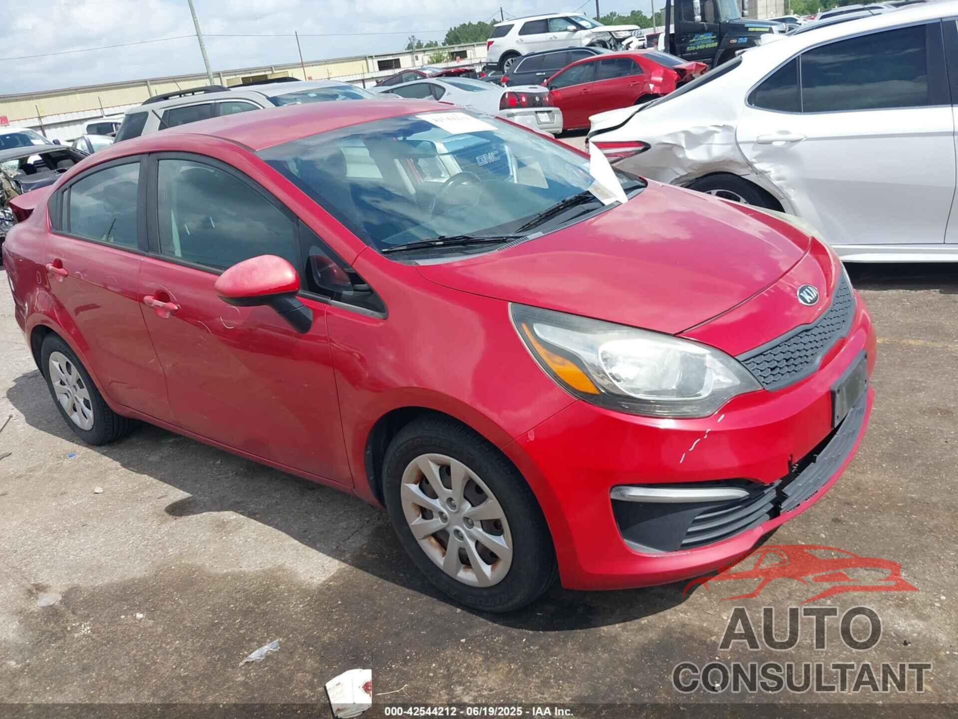 KIA RIO 2017 - KNADM4A35H6015556