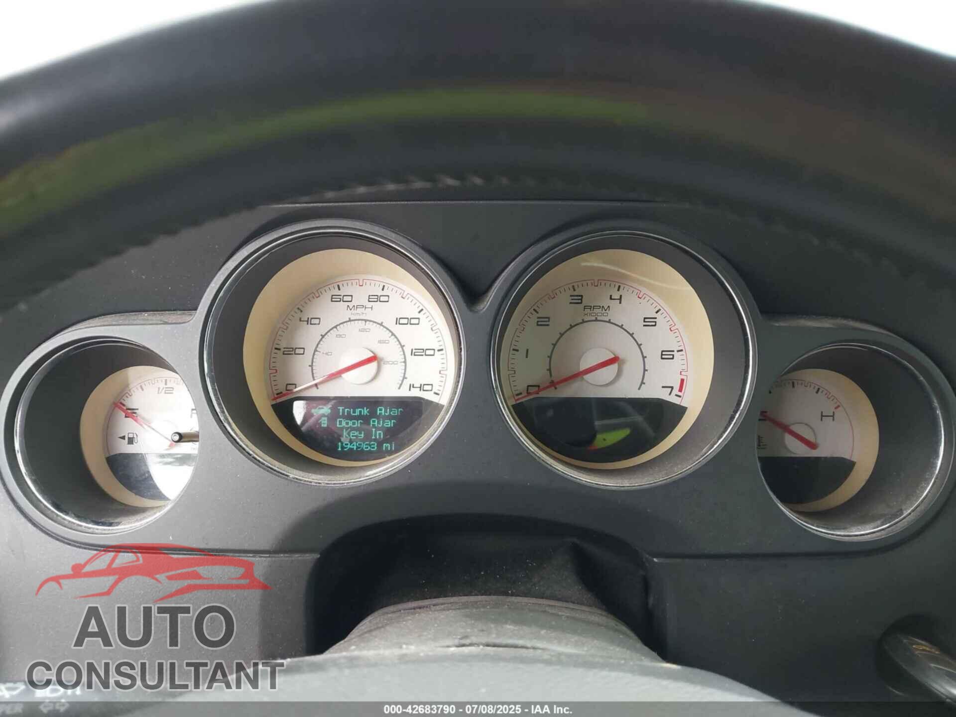 DODGE CHALLENGER 2012 - 2C3CDYAG4CH134347