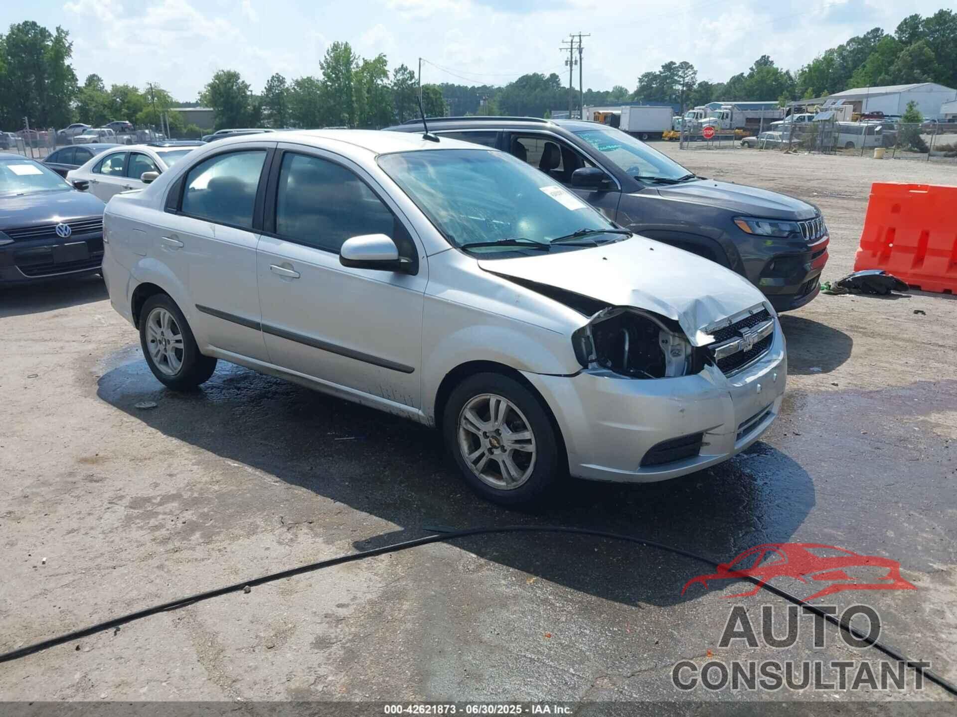 CHEVROLET AVEO 2011 - KL1TD5DE9BB134041