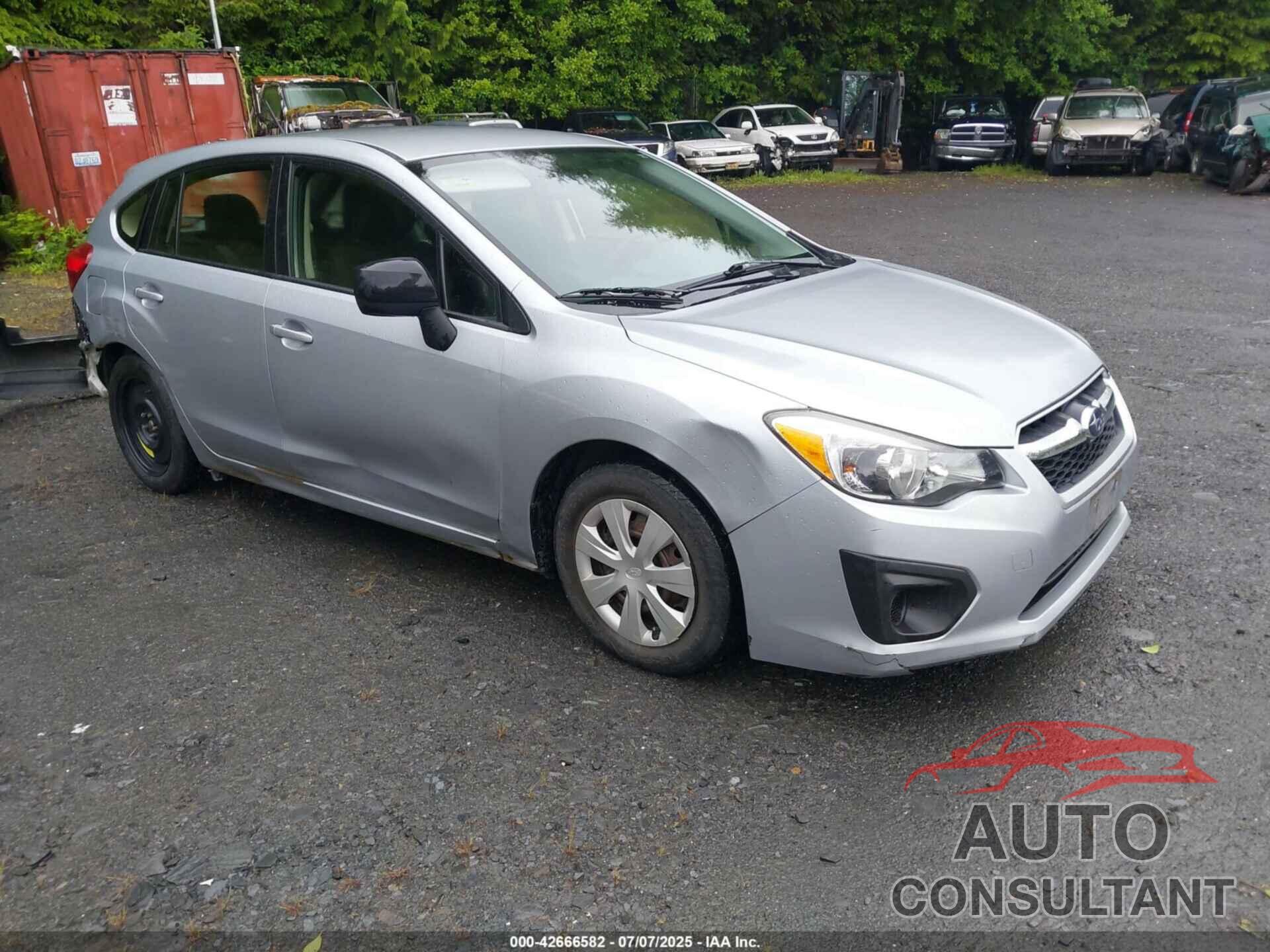 SUBARU IMPREZA 2013 - JF1GPAA69D2872292