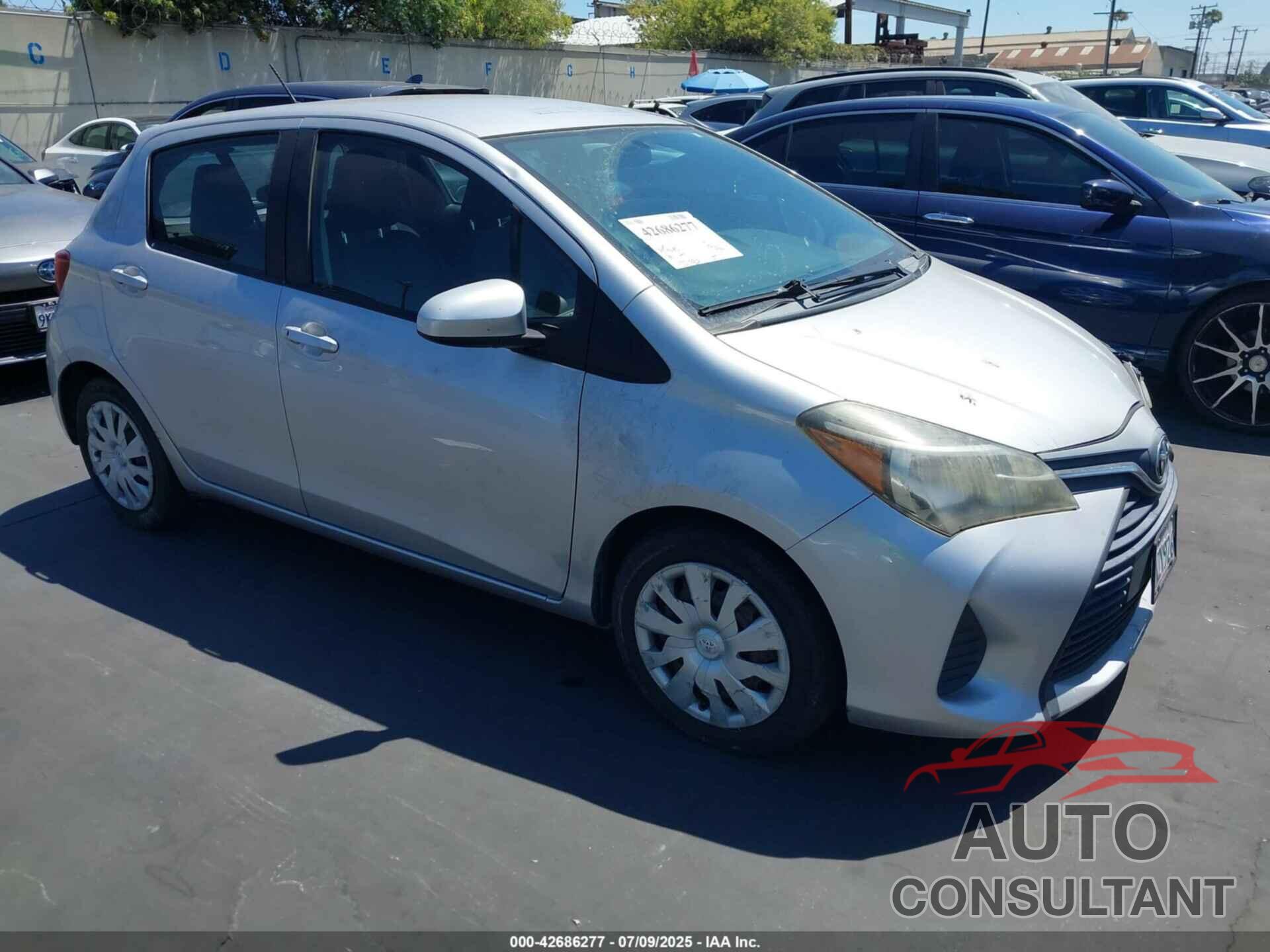 TOYOTA YARIS 2015 - VNKKTUD36FA040203