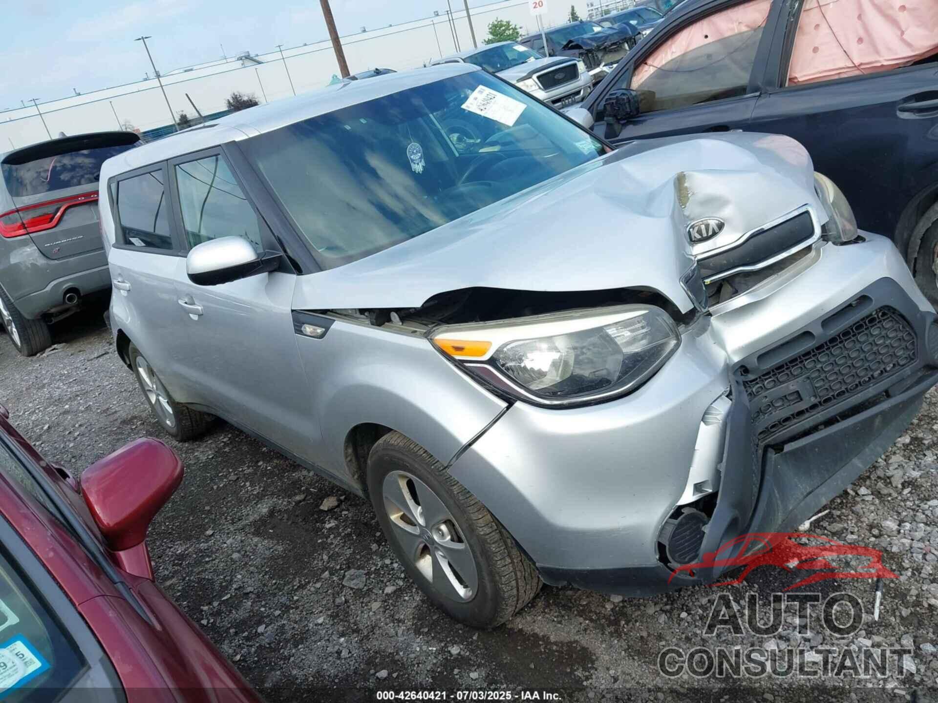 KIA SOUL 2014 - KNDJN2A20E7738817