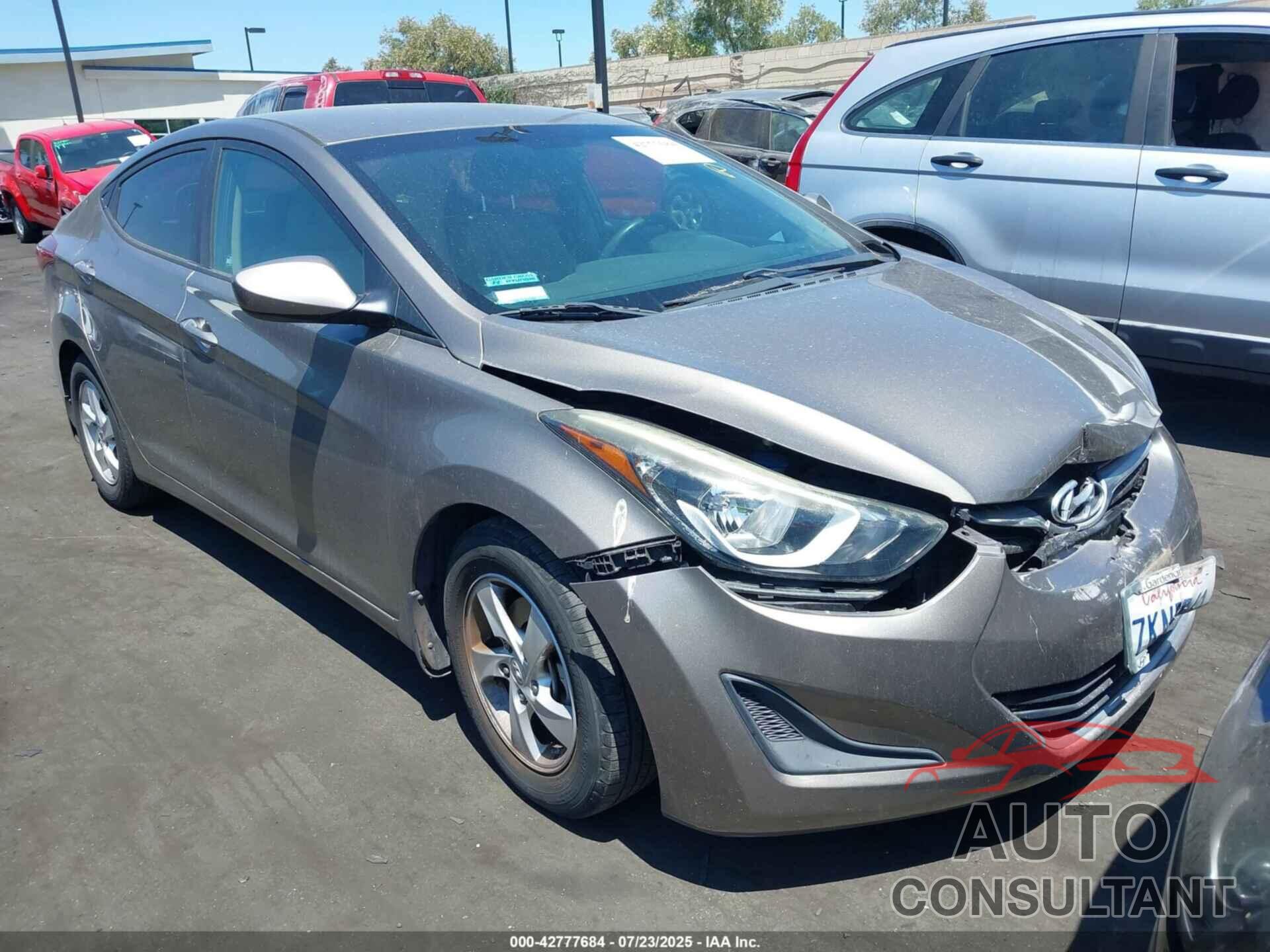 HYUNDAI ELANTRA 2015 - 5NPDH4AE3FH646334