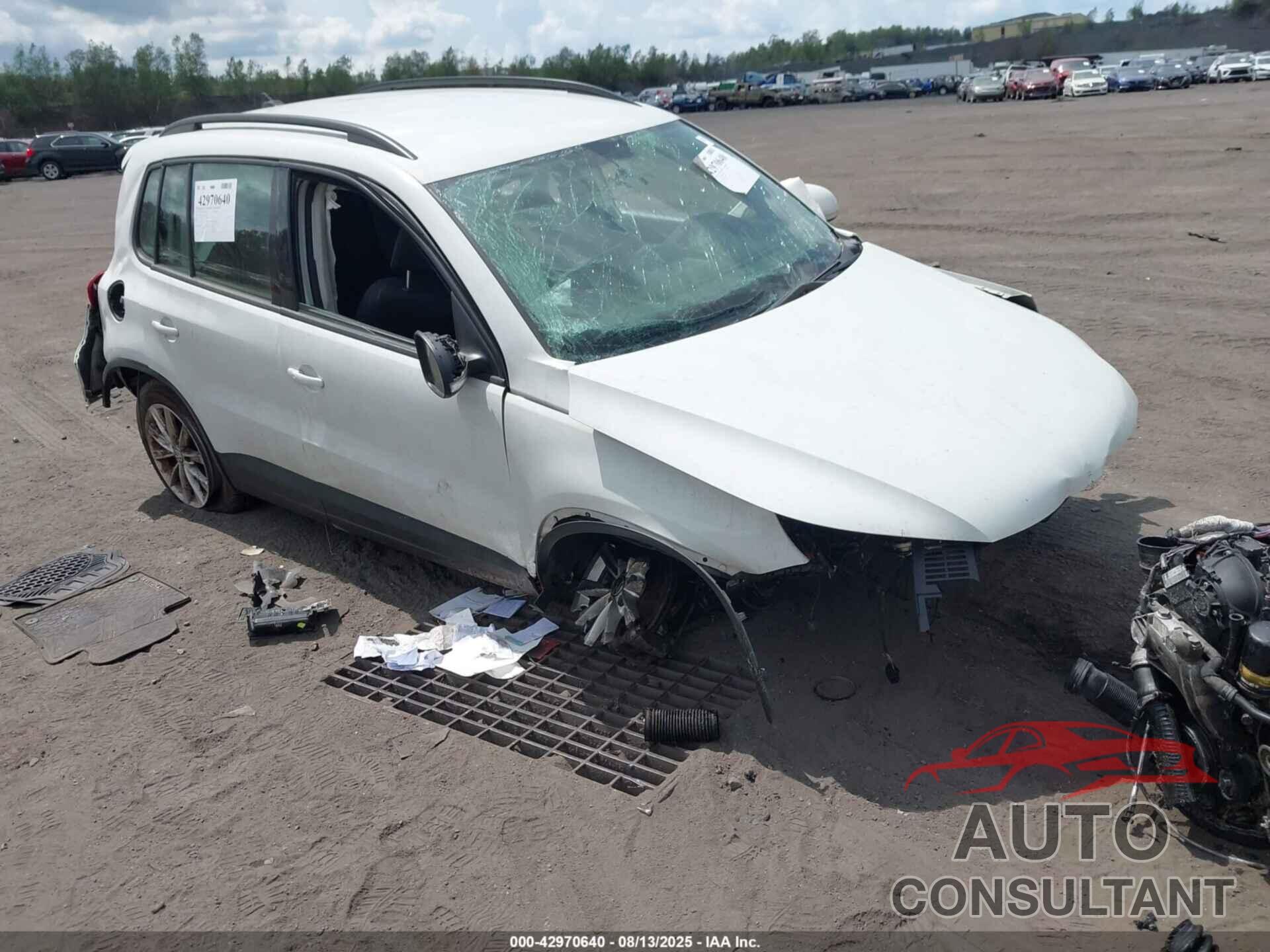 VOLKSWAGEN TIGUAN 2017 - WVGBV7AX4HK048742