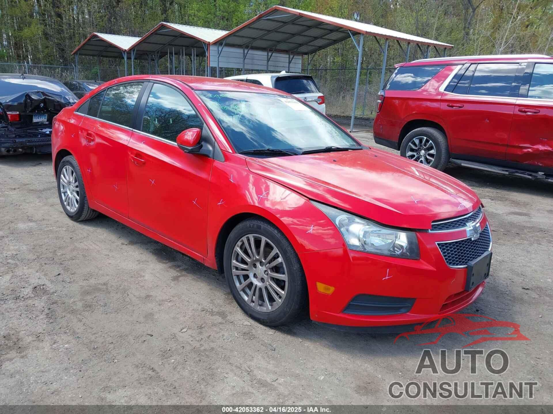 CHEVROLET CRUZE 2014 - 1G1PH5SB3E7275520
