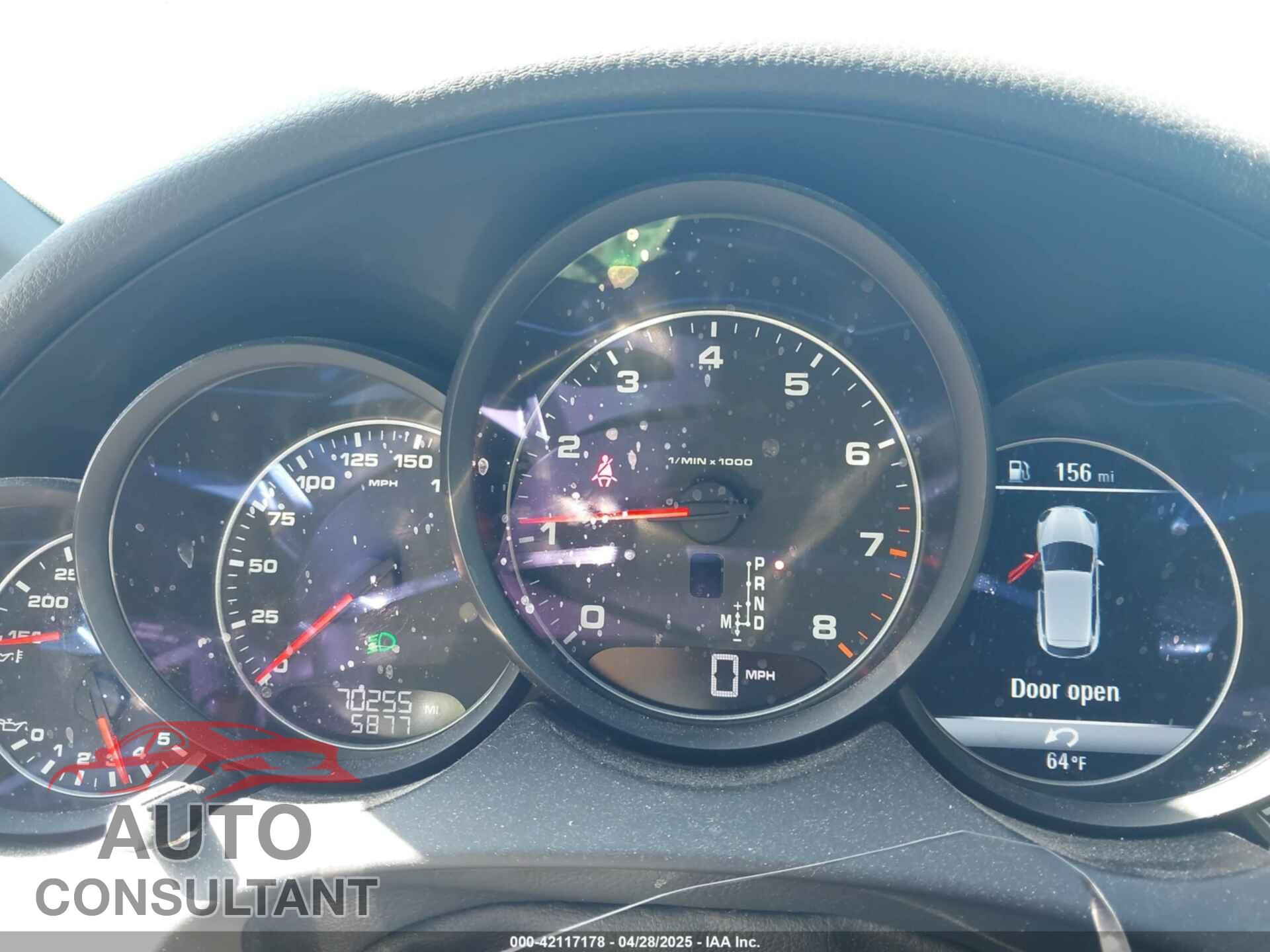 PORSCHE CAYENNE 2016 - WP1AA2A23GLA04144