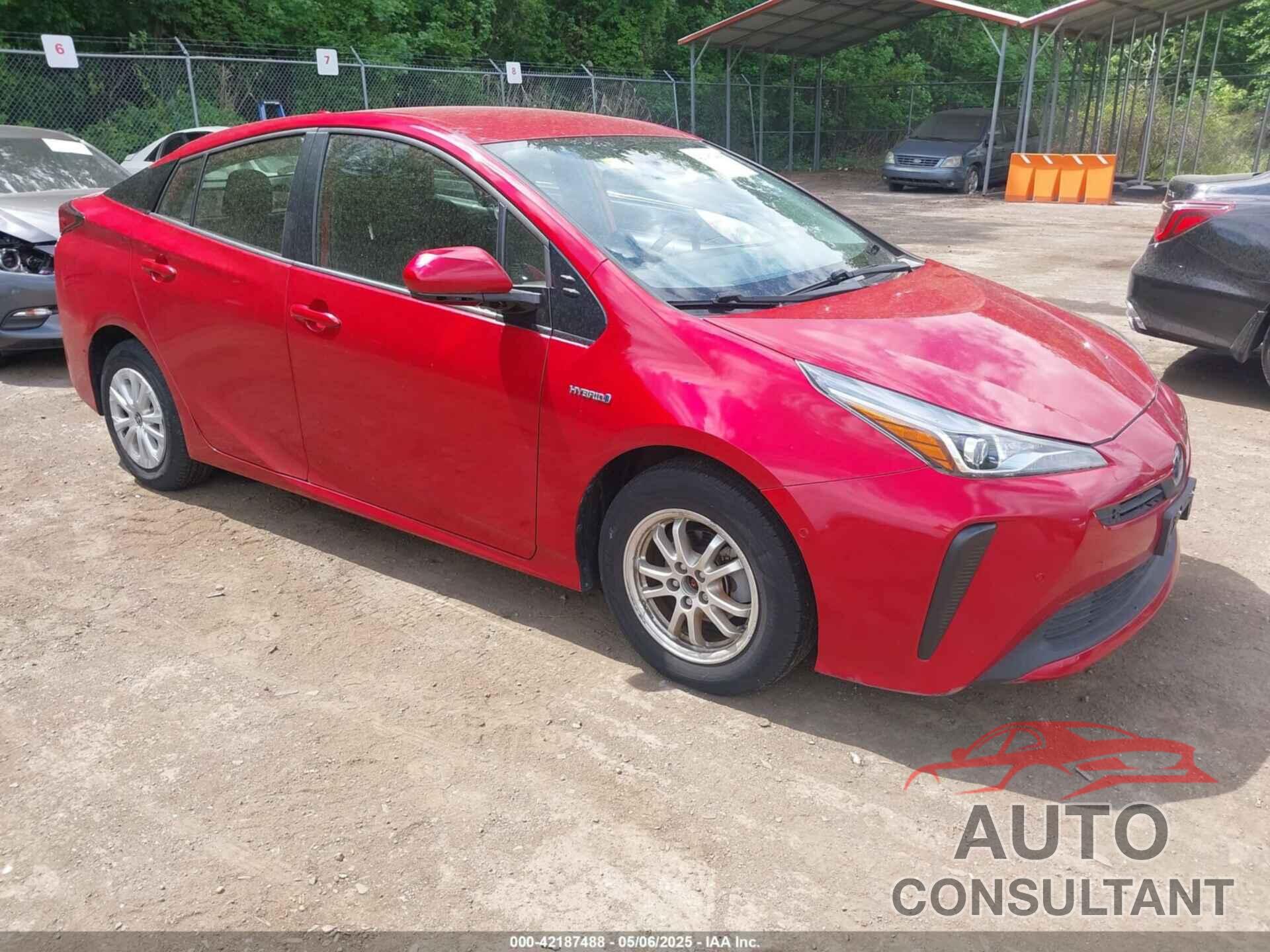 TOYOTA PRIUS 2019 - JTDKARFU1K3101487