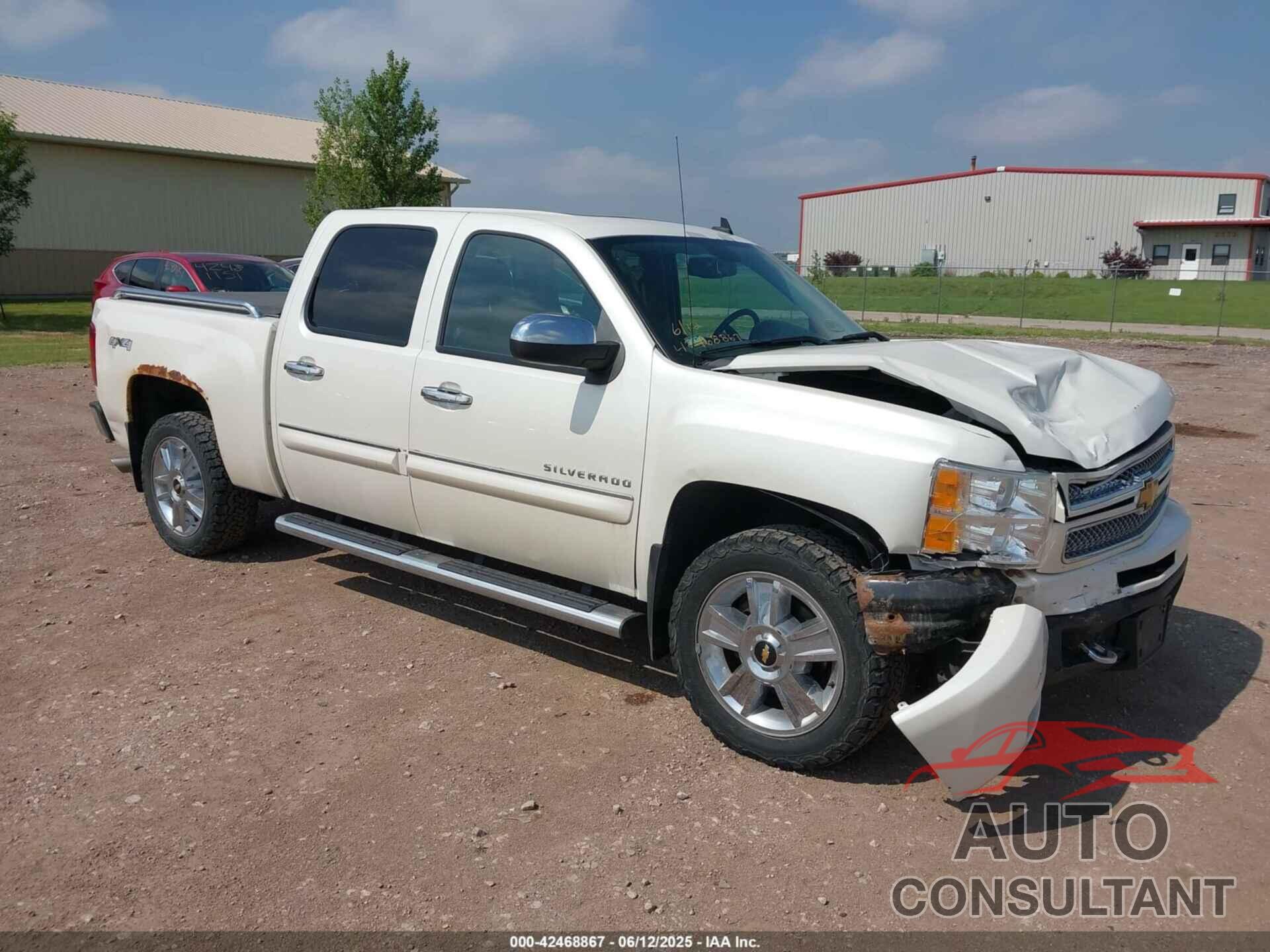 CHEVROLET SILVERADO 1500 2012 - 3GCPKTE72CG281668