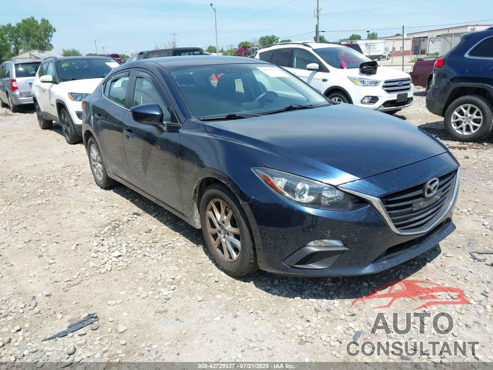 MAZDA MAZDA3 2016 - JM1BM1U72G1336084