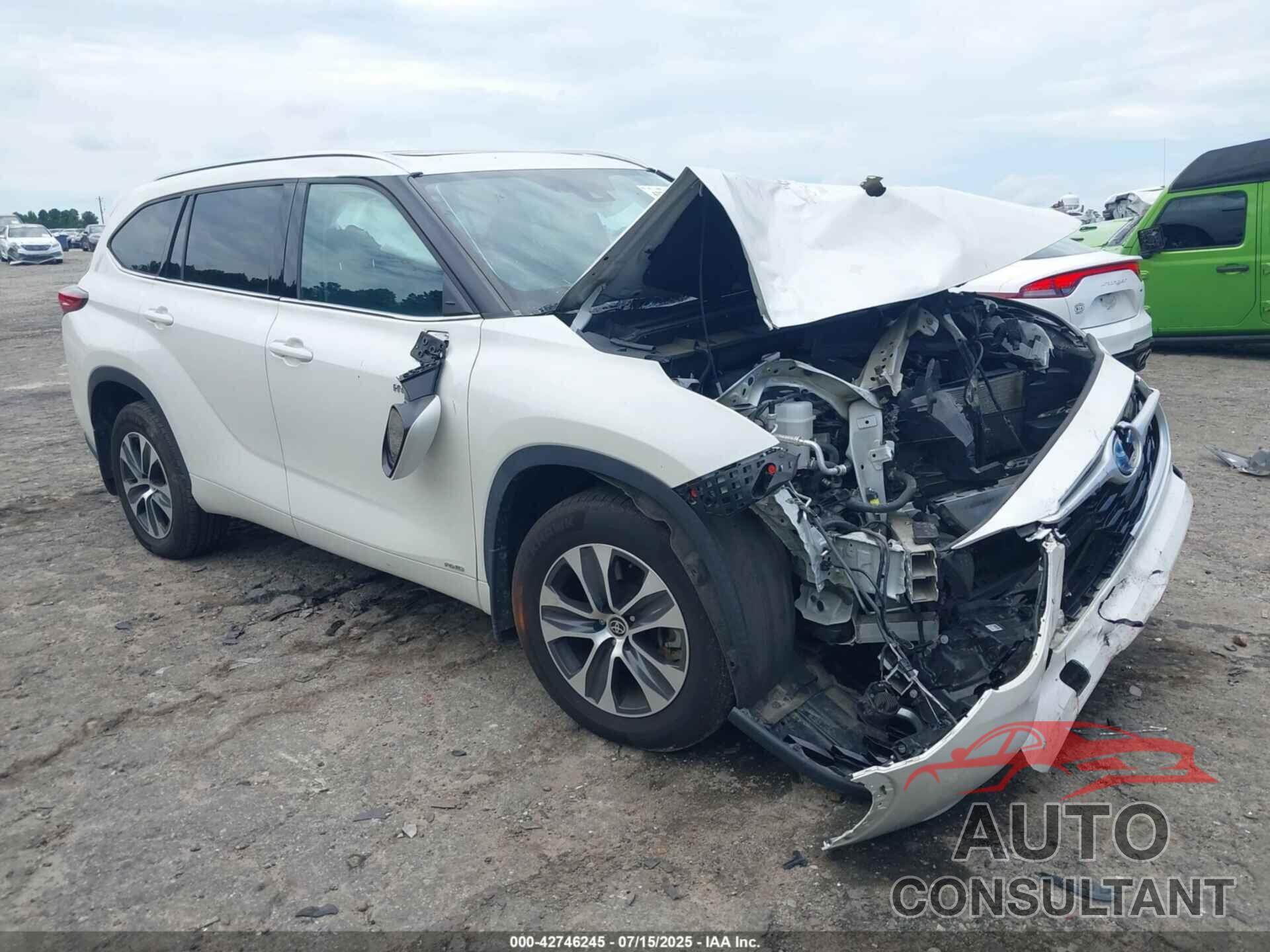 TOYOTA HIGHLANDER 2020 - 5TDGBRCH1LS511460