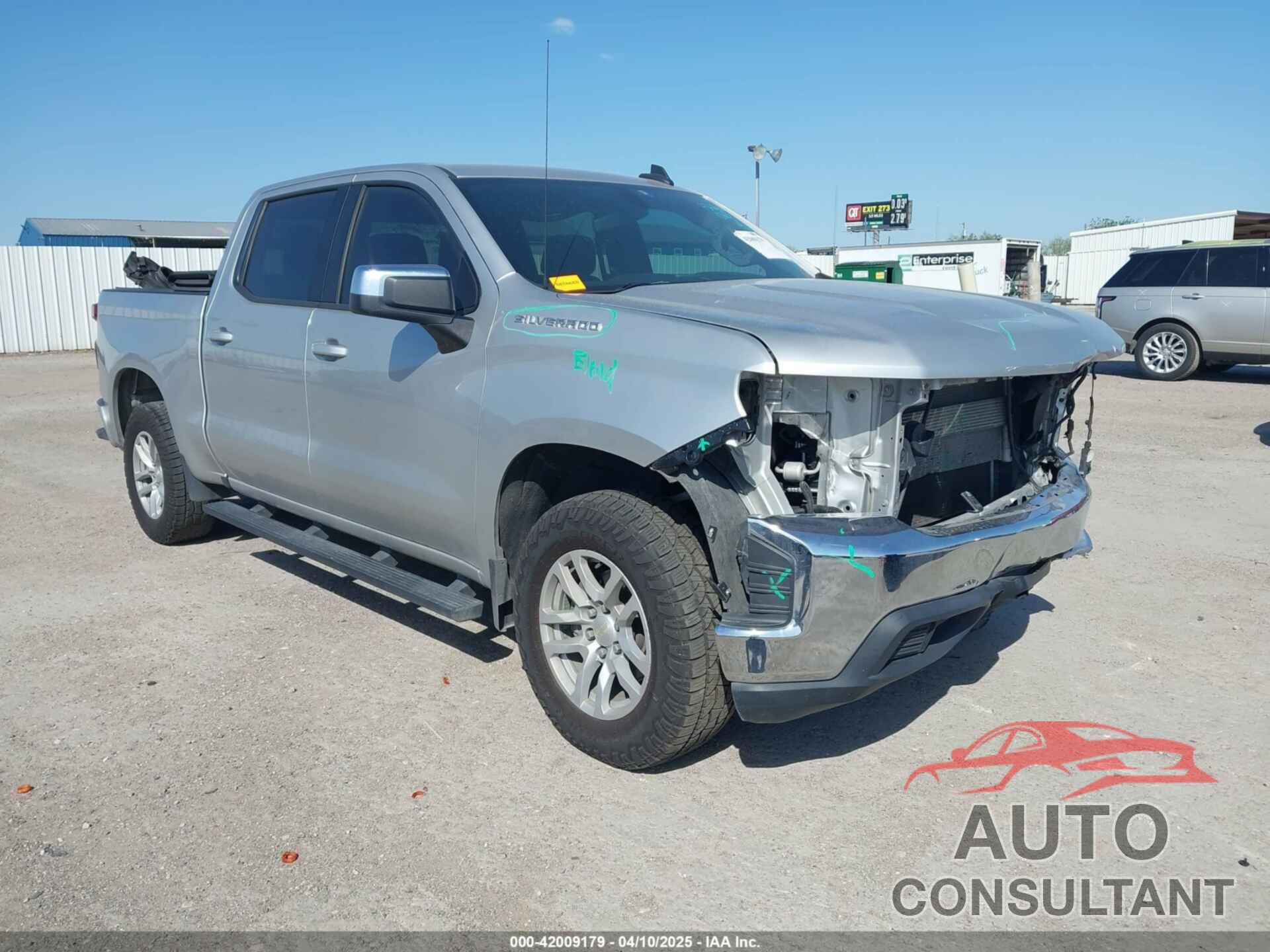 CHEVROLET SILVERADO 1500 2019 - 3GCPWCED9KG101661