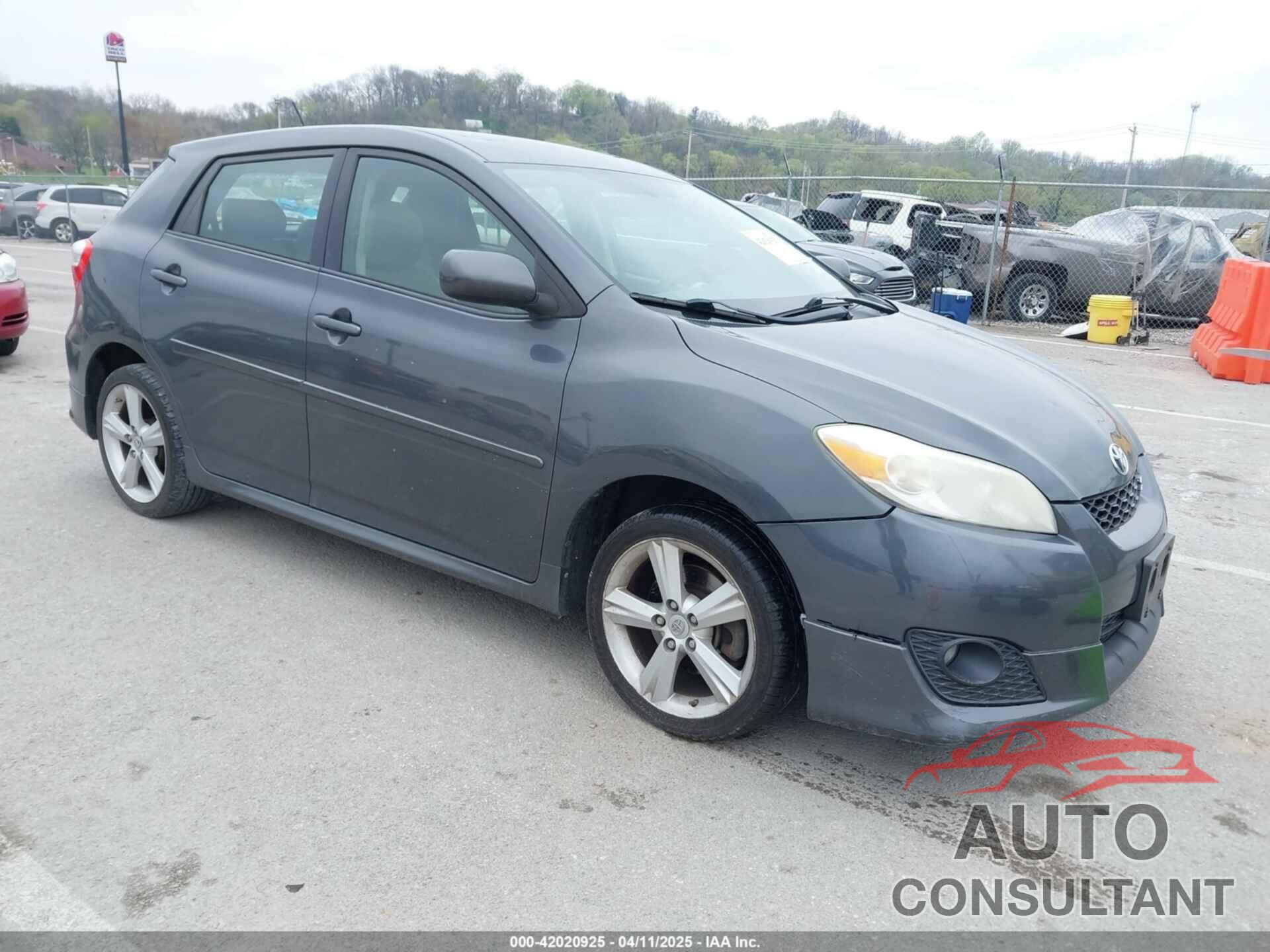 TOYOTA MATRIX 2009 - 2T1LE40E59C011578