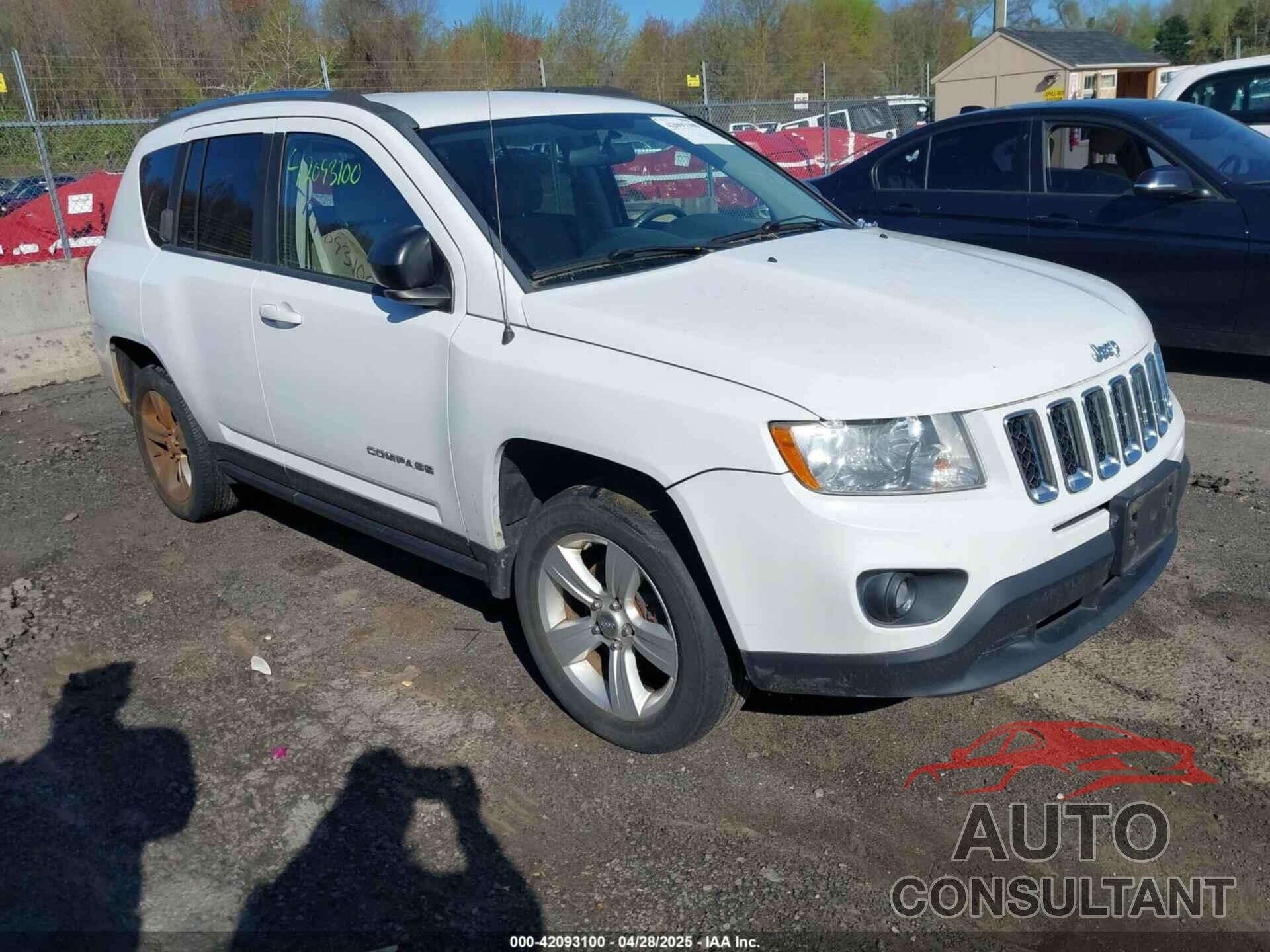 JEEP COMPASS 2012 - 1C4NJDEBXCD567219