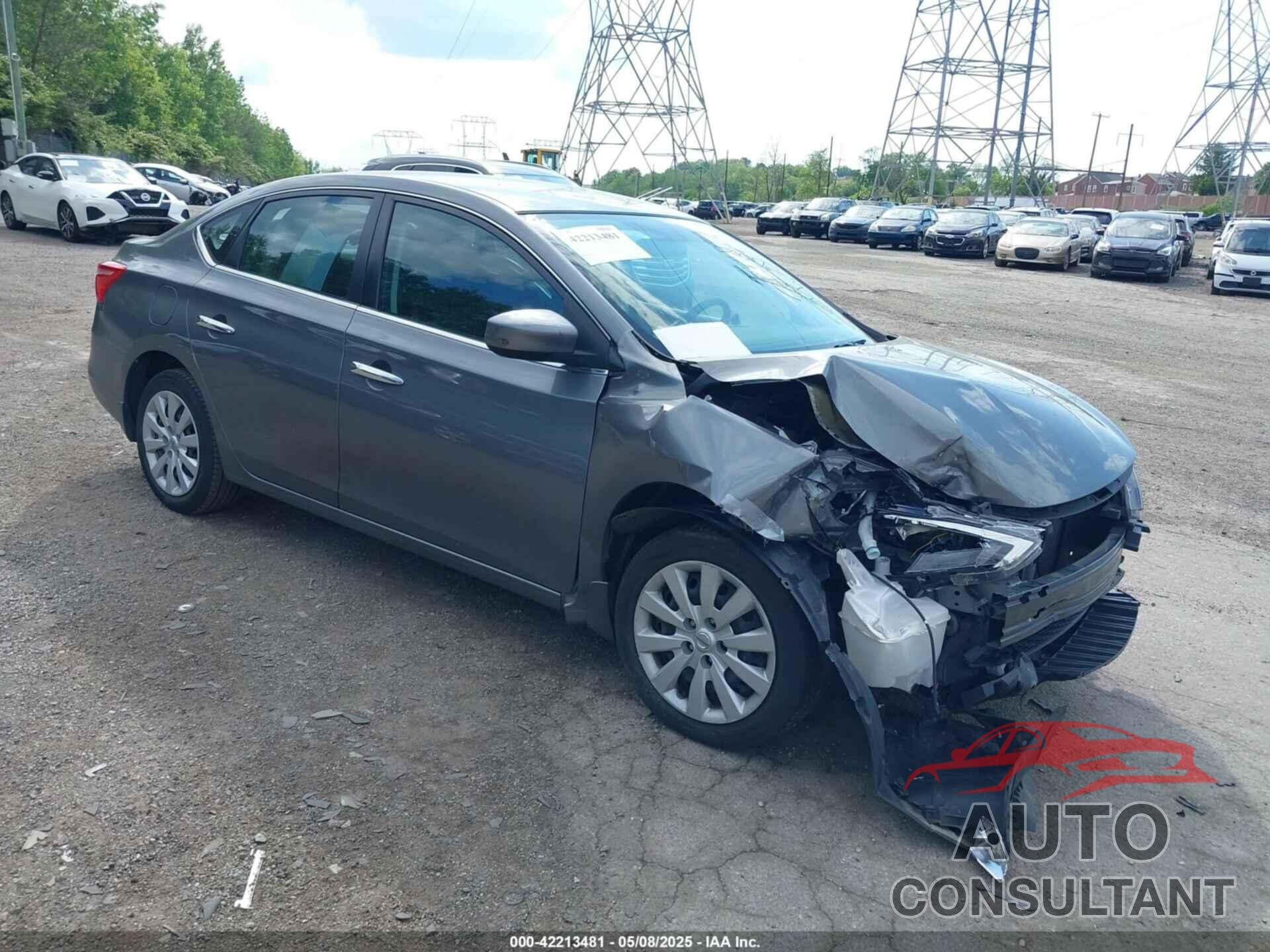 NISSAN SENTRA 2017 - 3N1AB7AP9HY278483
