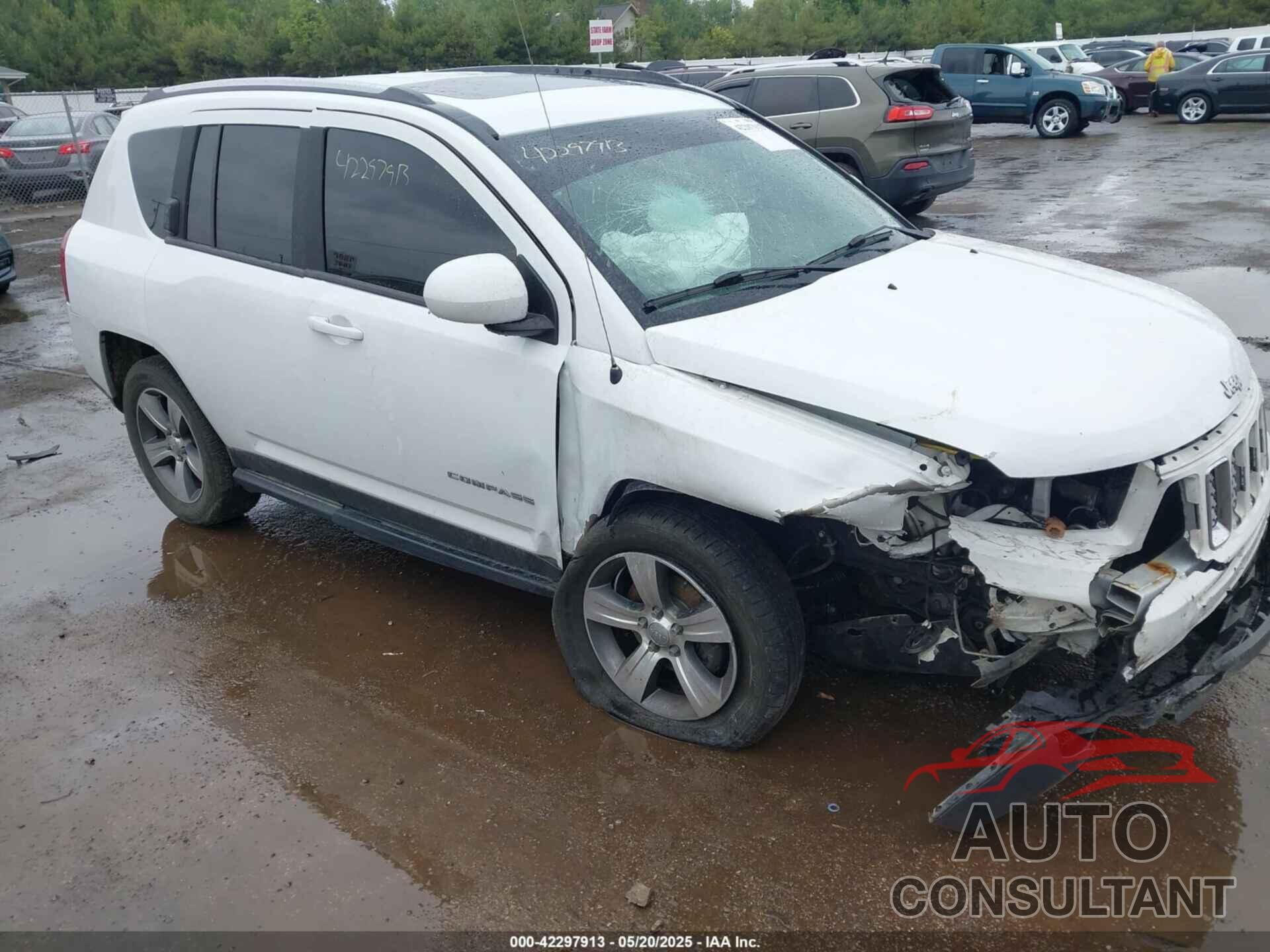 JEEP COMPASS 2017 - 1C4NJDEB3HD108587
