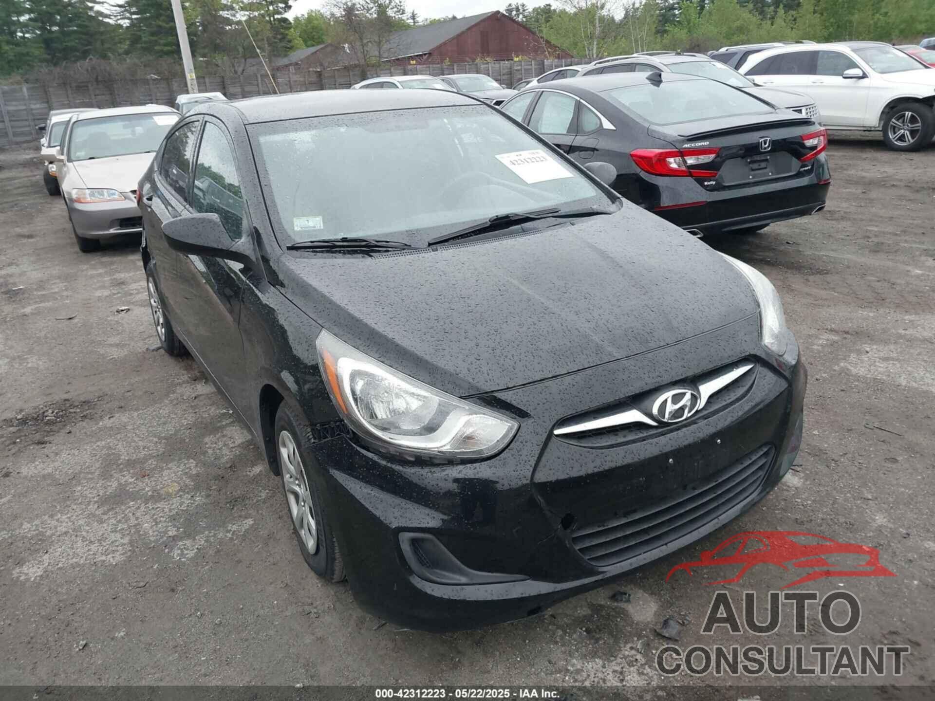 HYUNDAI ACCENT 2013 - KMHCT4AE9DU579392