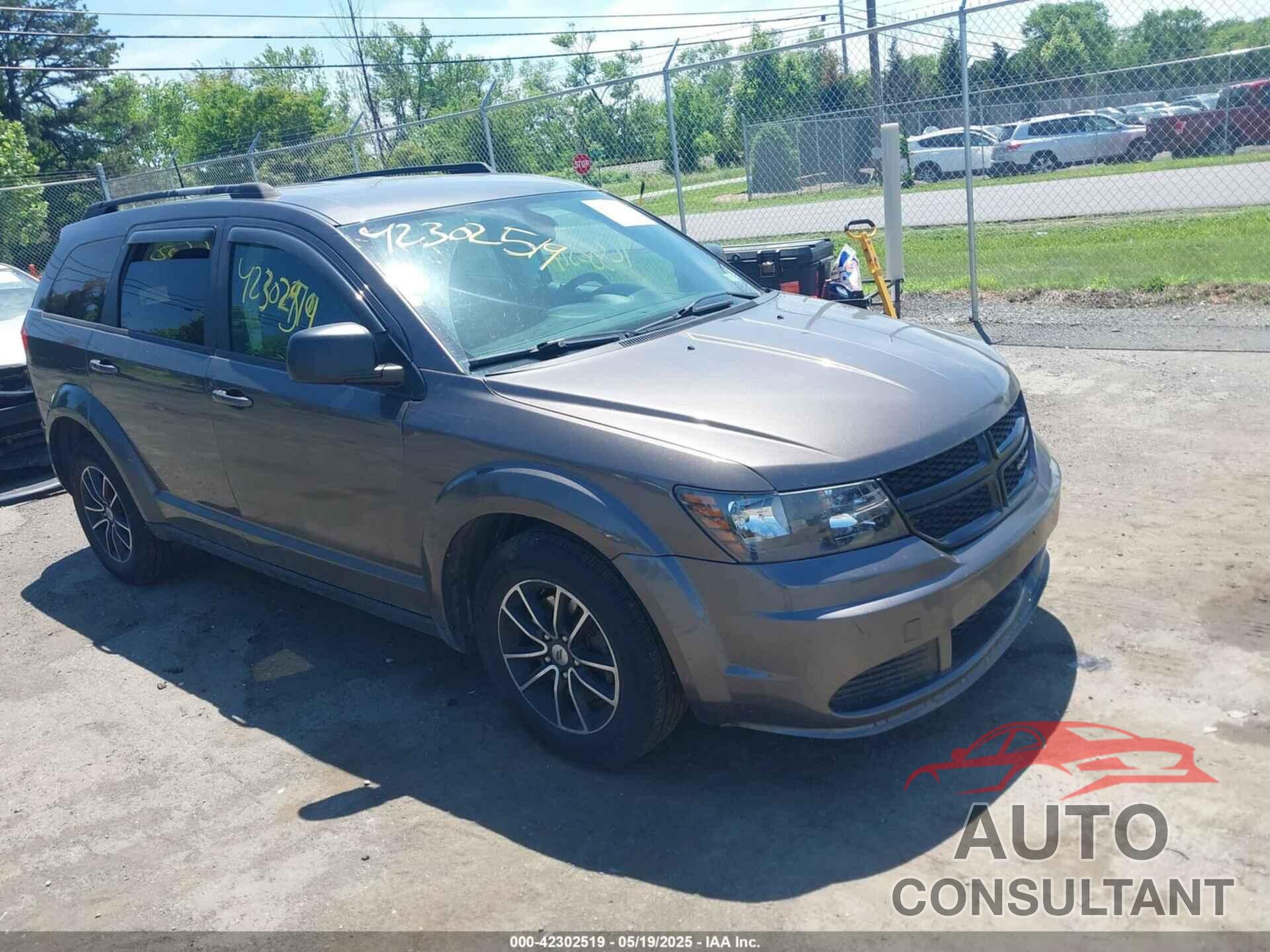 DODGE JOURNEY 2018 - 3C4PDCABXJT525043