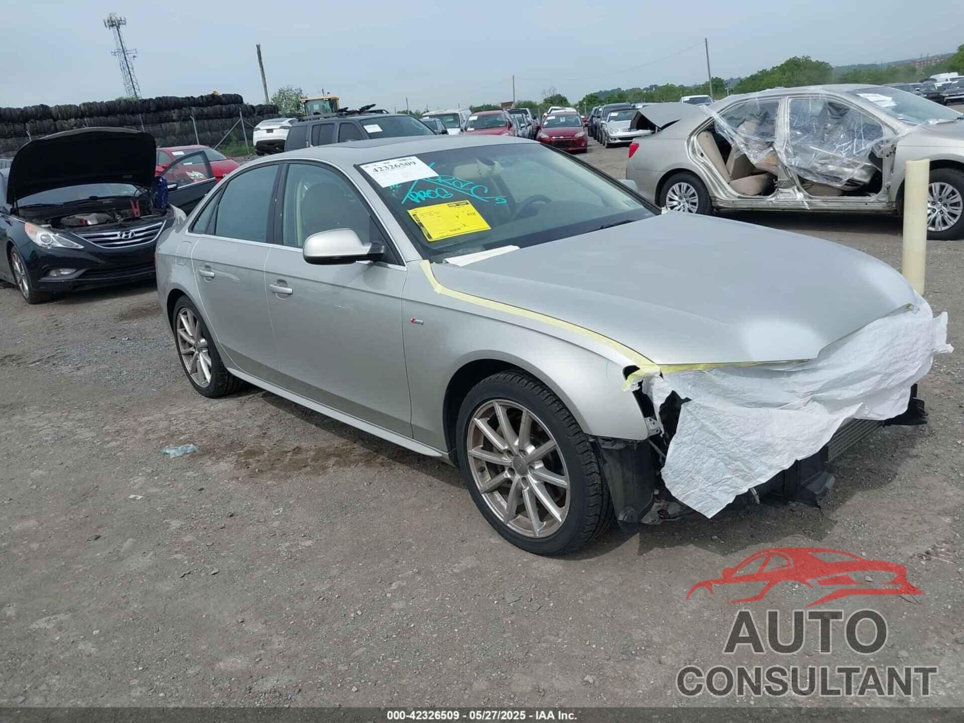 AUDI A4 2014 - WAUKFAFL0EN003583