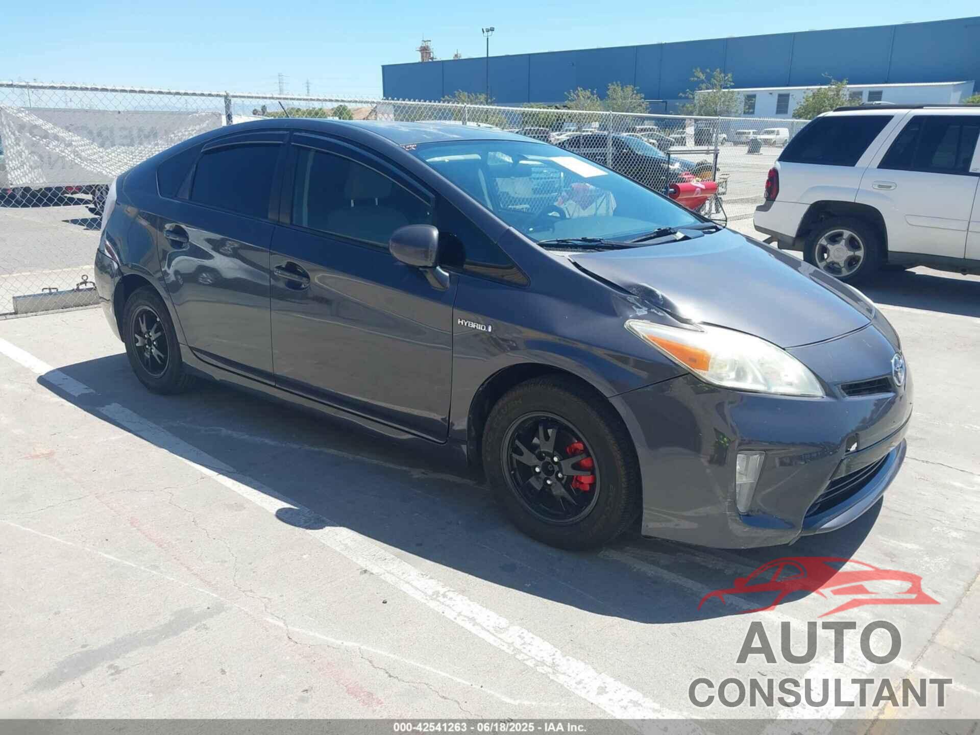 TOYOTA PRIUS 2014 - JTDKN3DU7E1813927