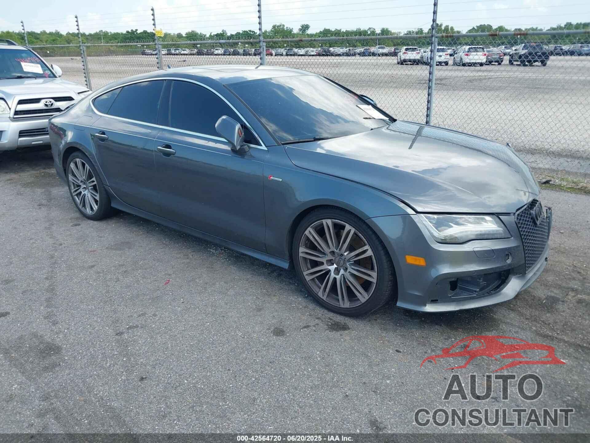 AUDI A7 2012 - WAU2GAFC7CN125755