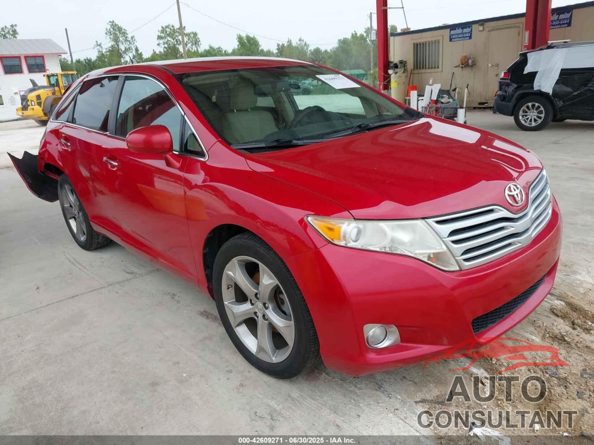 TOYOTA VENZA 2010 - 4T3BK3BB0AU030633