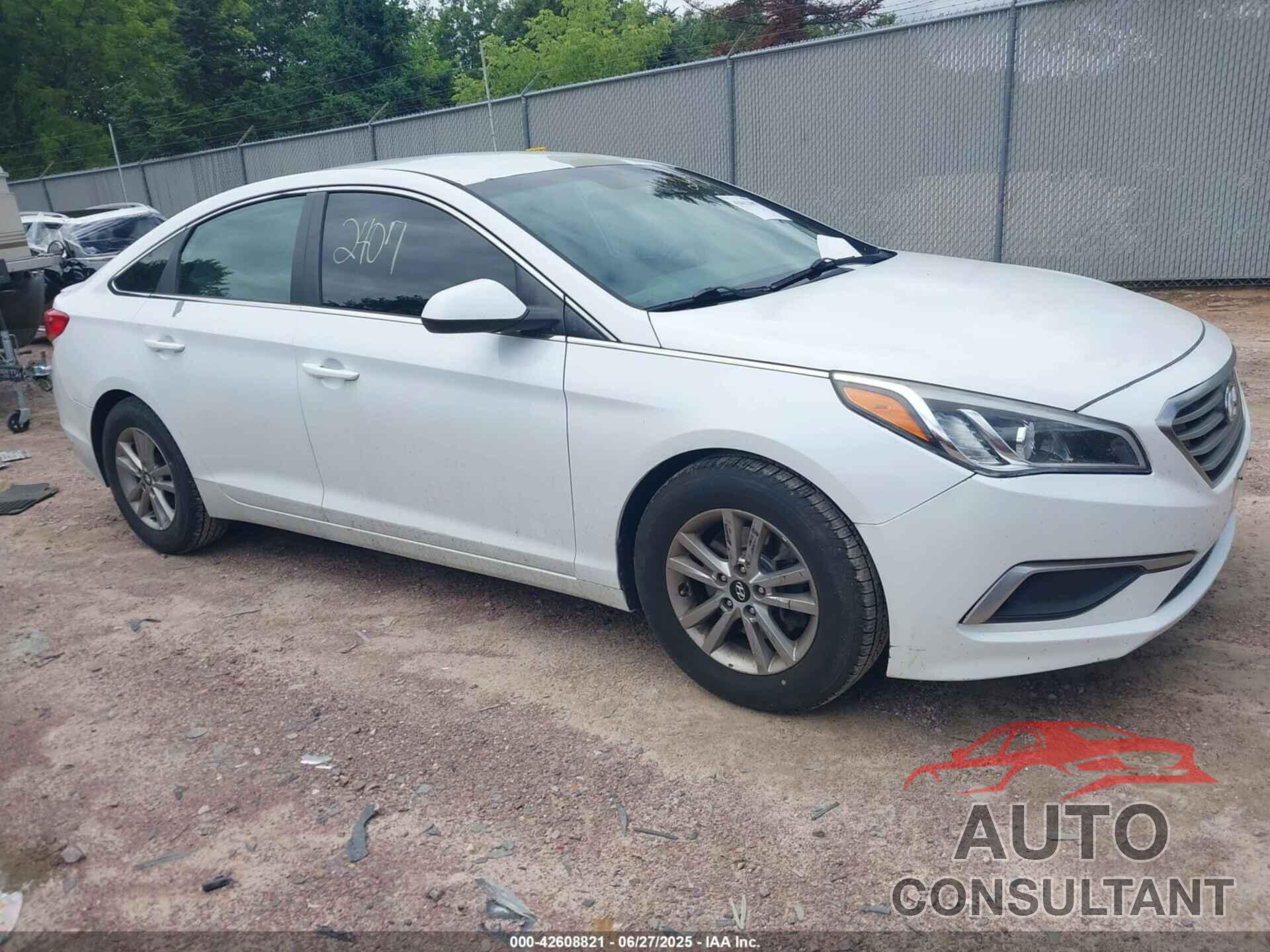 HYUNDAI SONATA 2017 - 5NPE24AF9HH458726