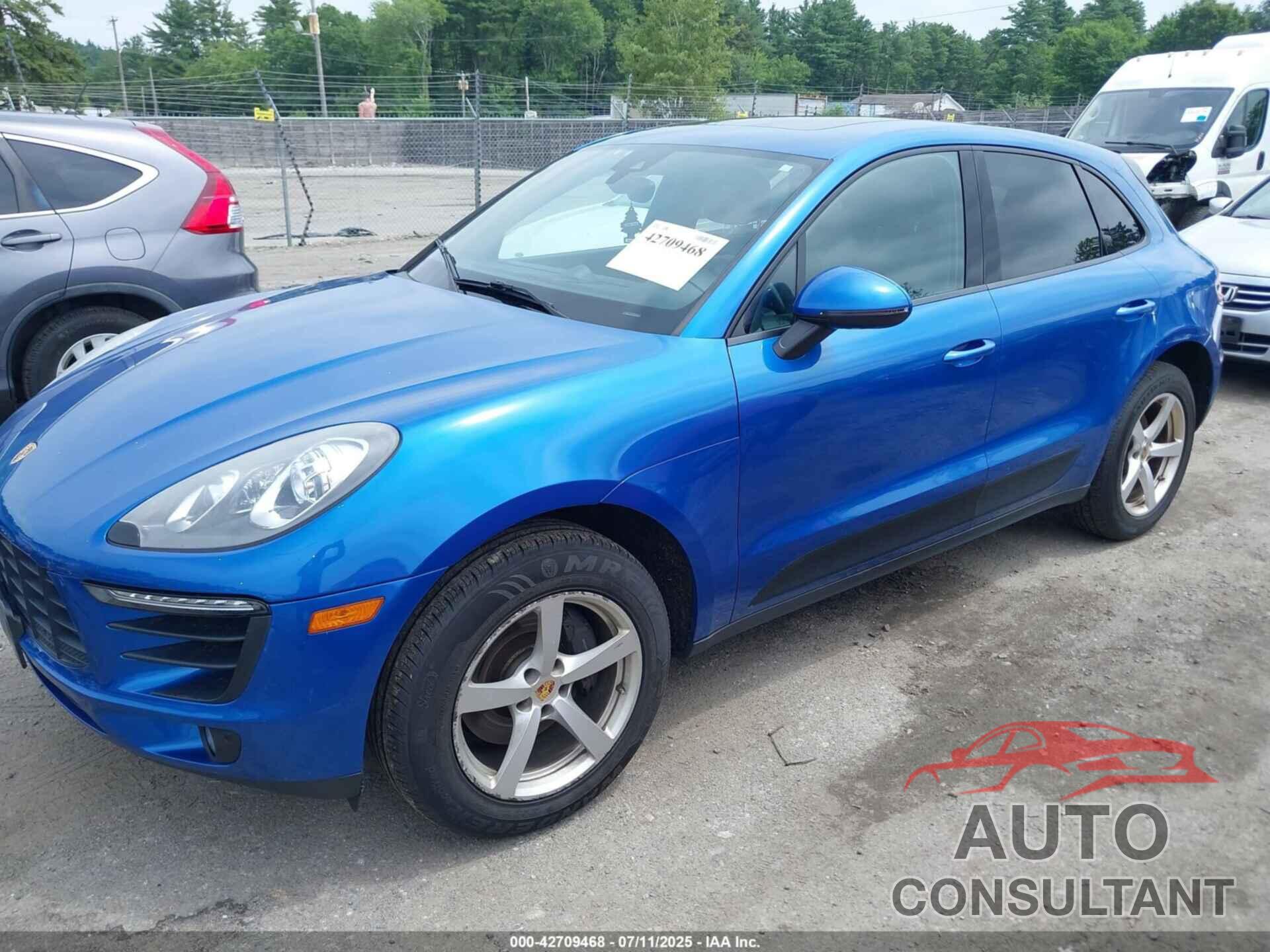 PORSCHE MACAN 2017 - WP1AA2A57HLB01925