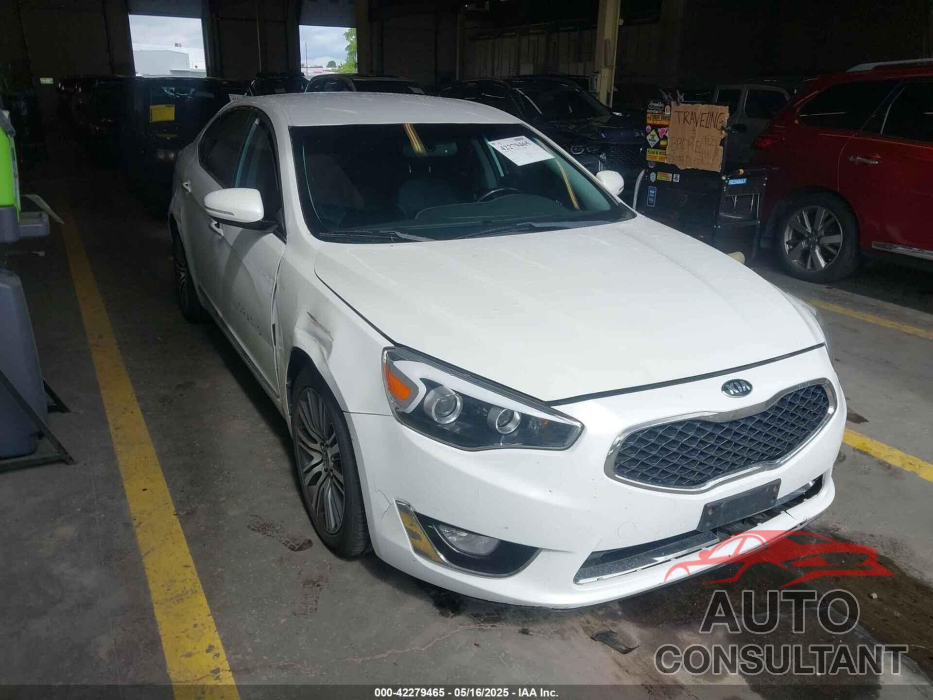 KIA CADENZA 2015 - KNALN4D72F5170740