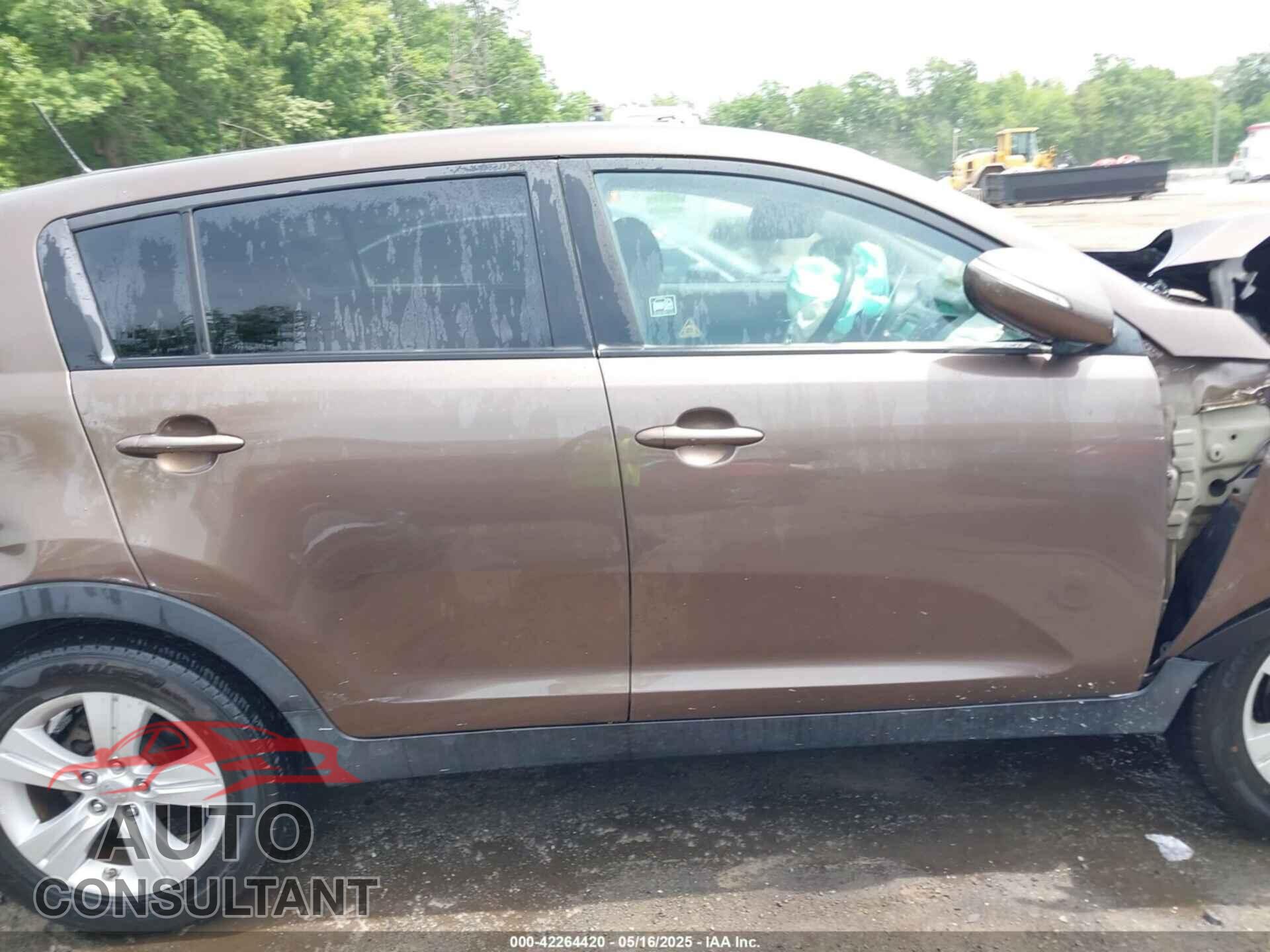 KIA SPORTAGE 2012 - KNDPB3A20C7290990