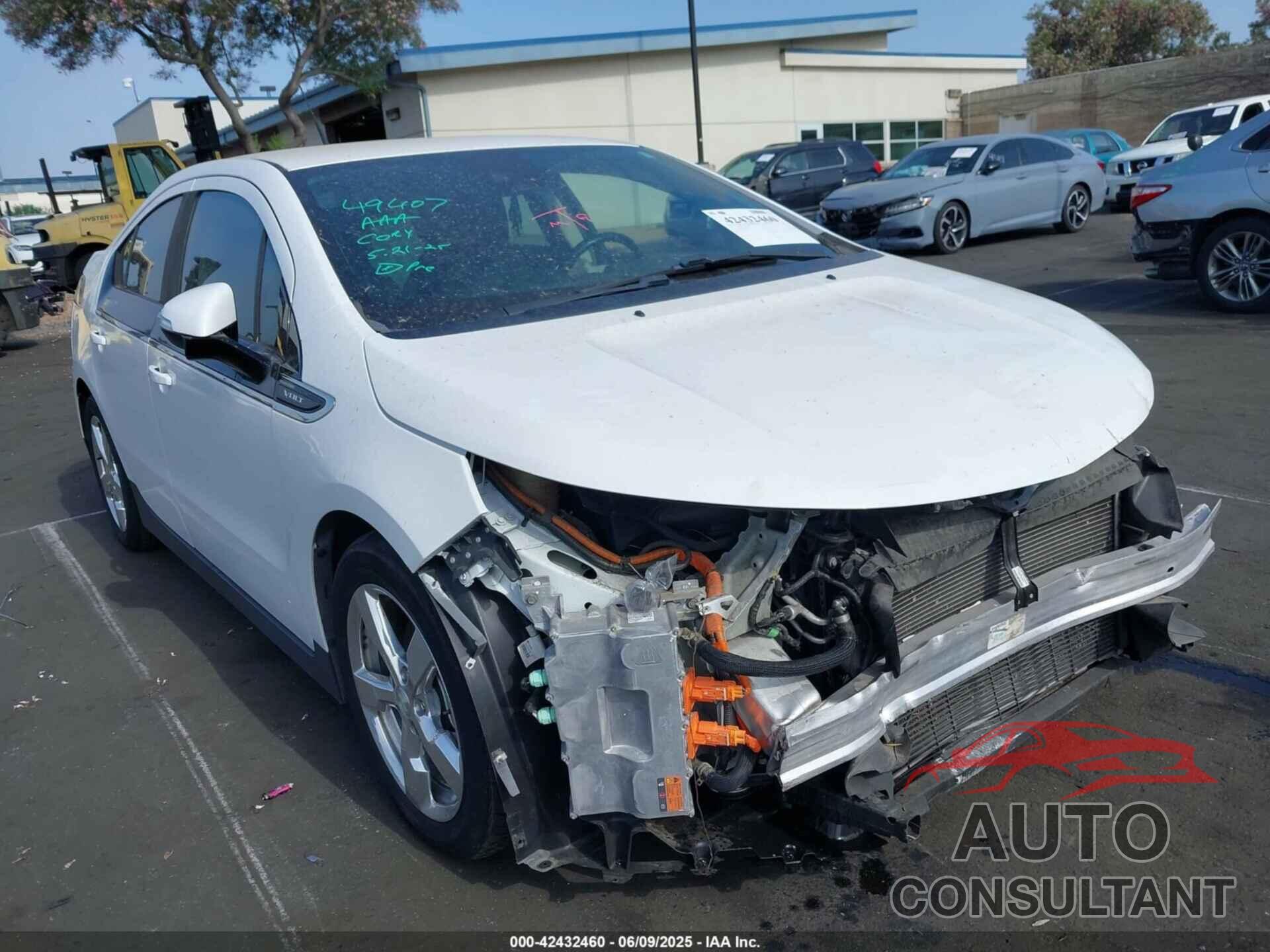 CHEVROLET VOLT 2013 - 1G1RH6E46DU128751