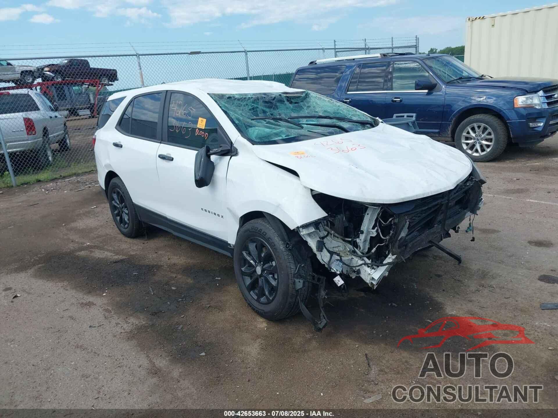 CHEVROLET EQUINOX 2020 - 3GNAXSEV2LS697711